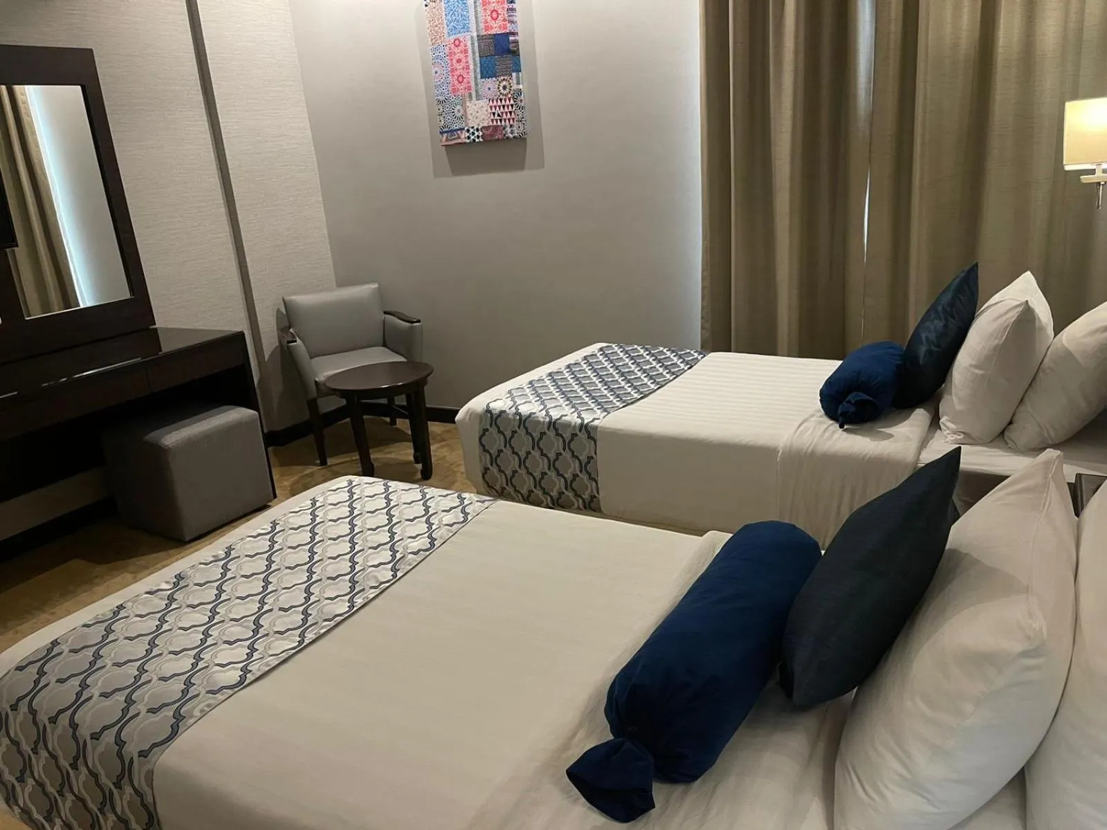 Bed in Holiday Villa Hail