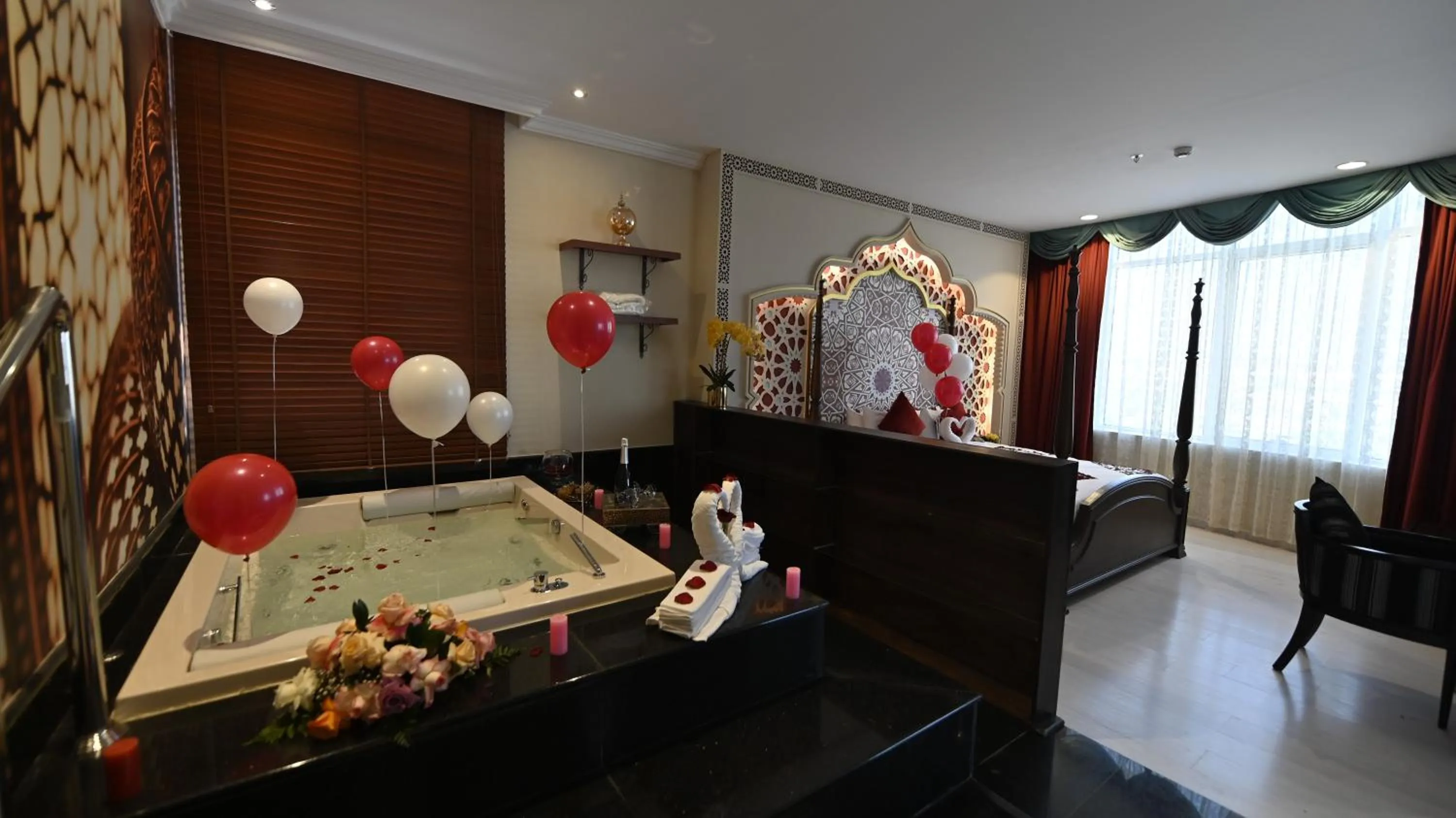 Hot Tub in Holiday Villa Hail