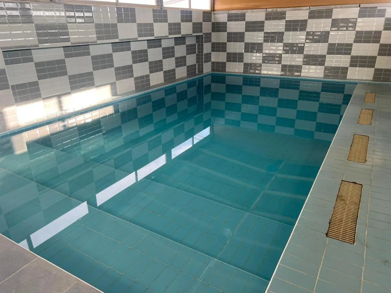 Pool view in Holiday Villa Hail