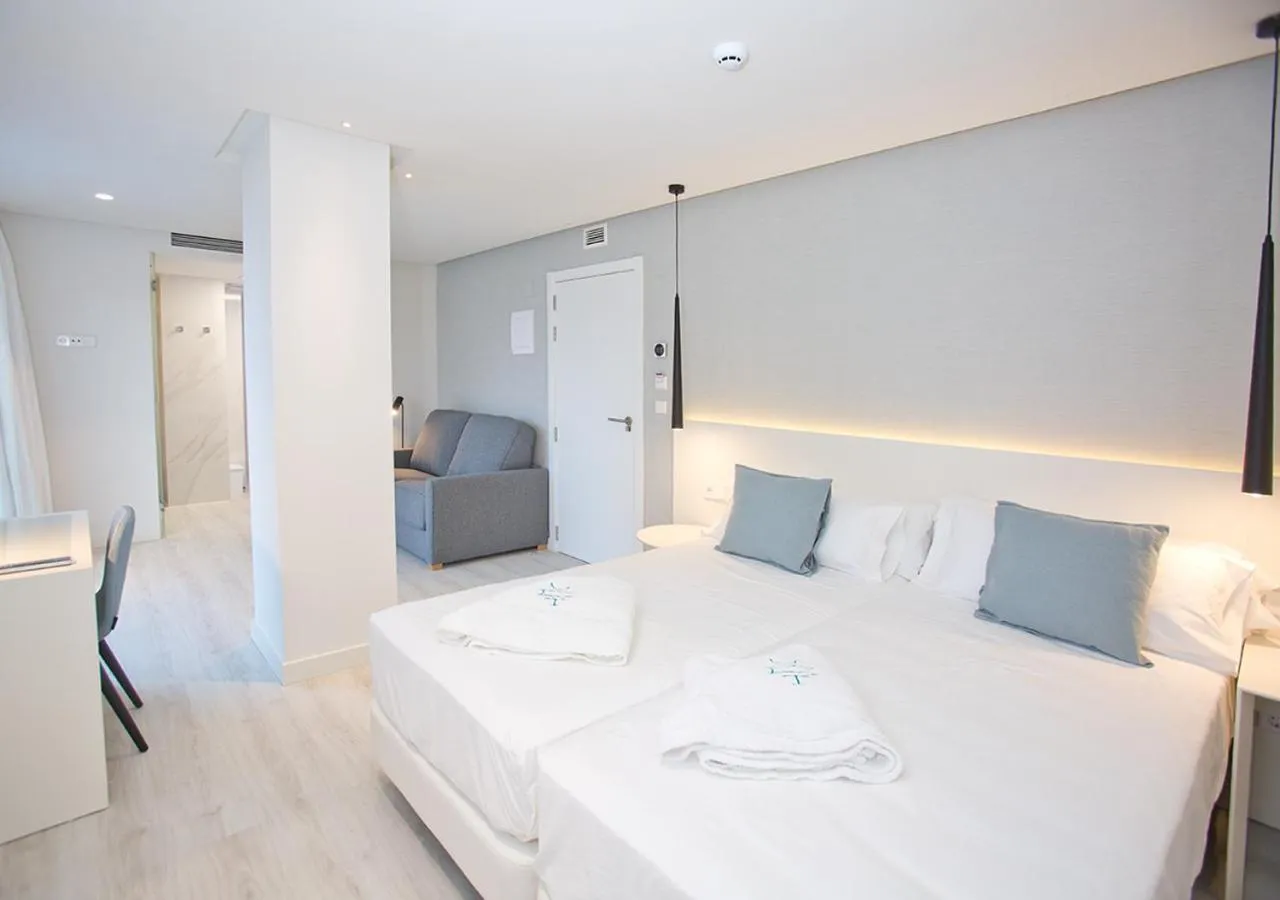 Bed in Hotel María Cristina