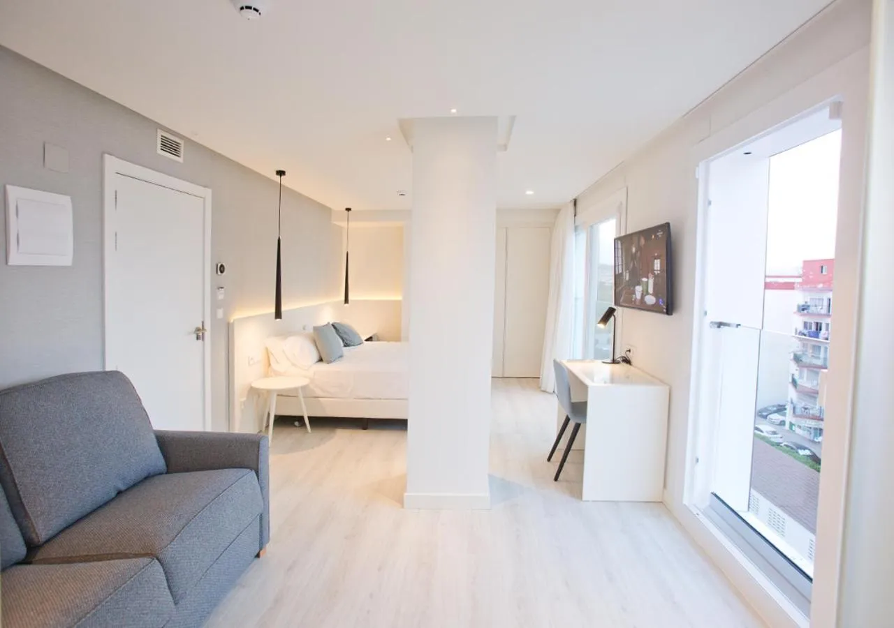 Bed in Hotel María Cristina