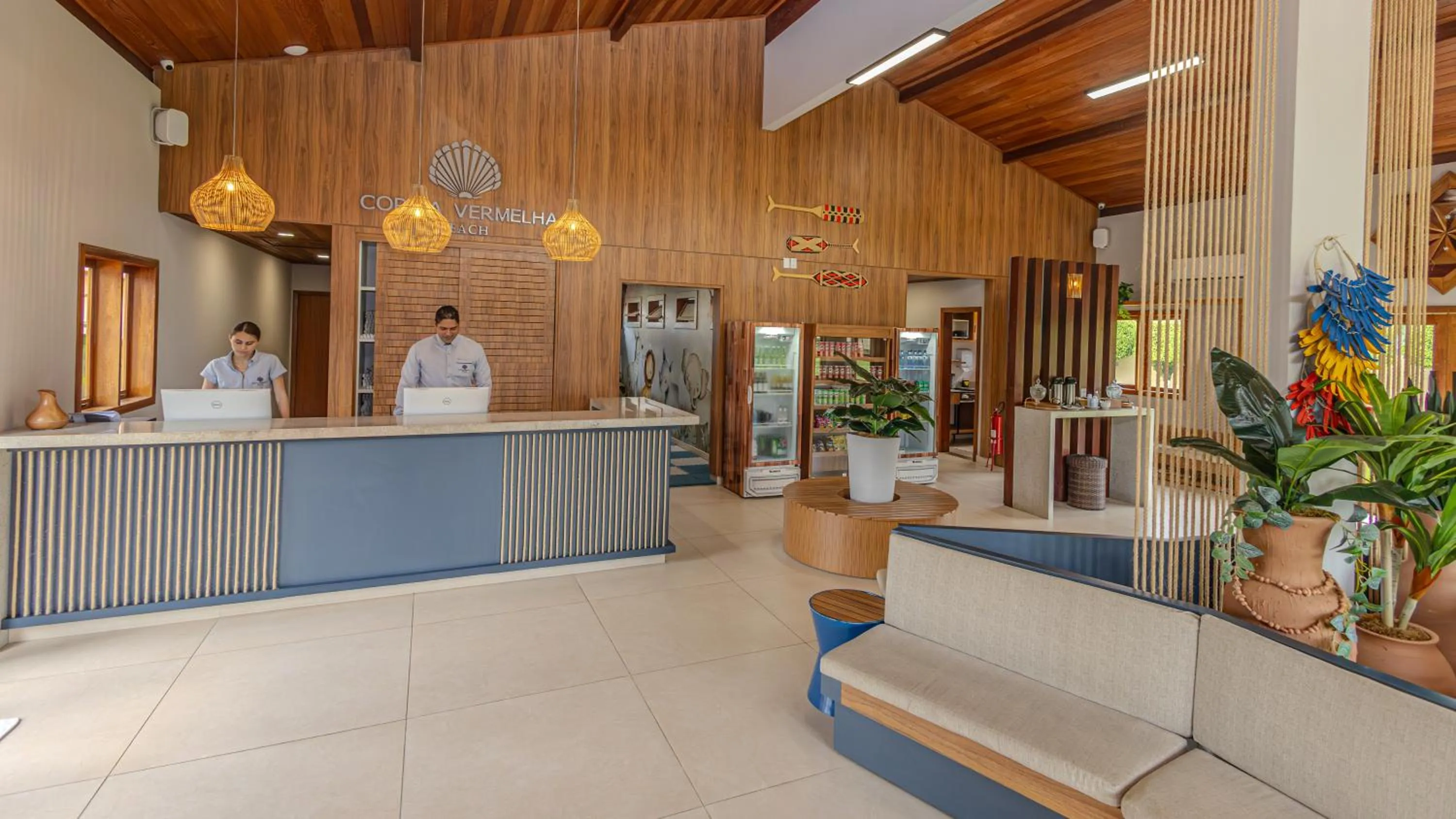 Communal lounge/ TV room in Coroa Vermelha Beach - All Inclusive