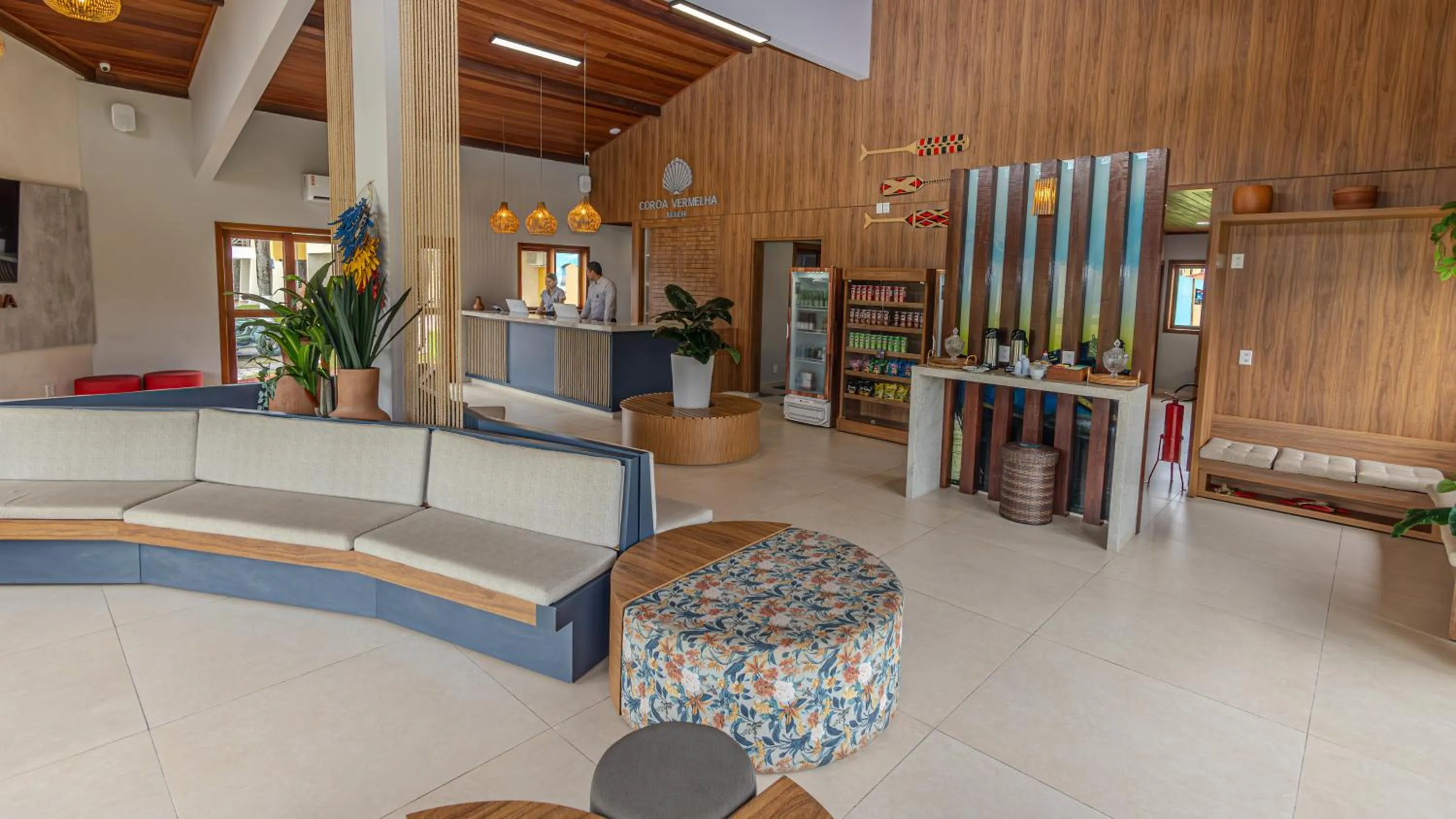 Communal lounge/ TV room in Coroa Vermelha Beach - All Inclusive