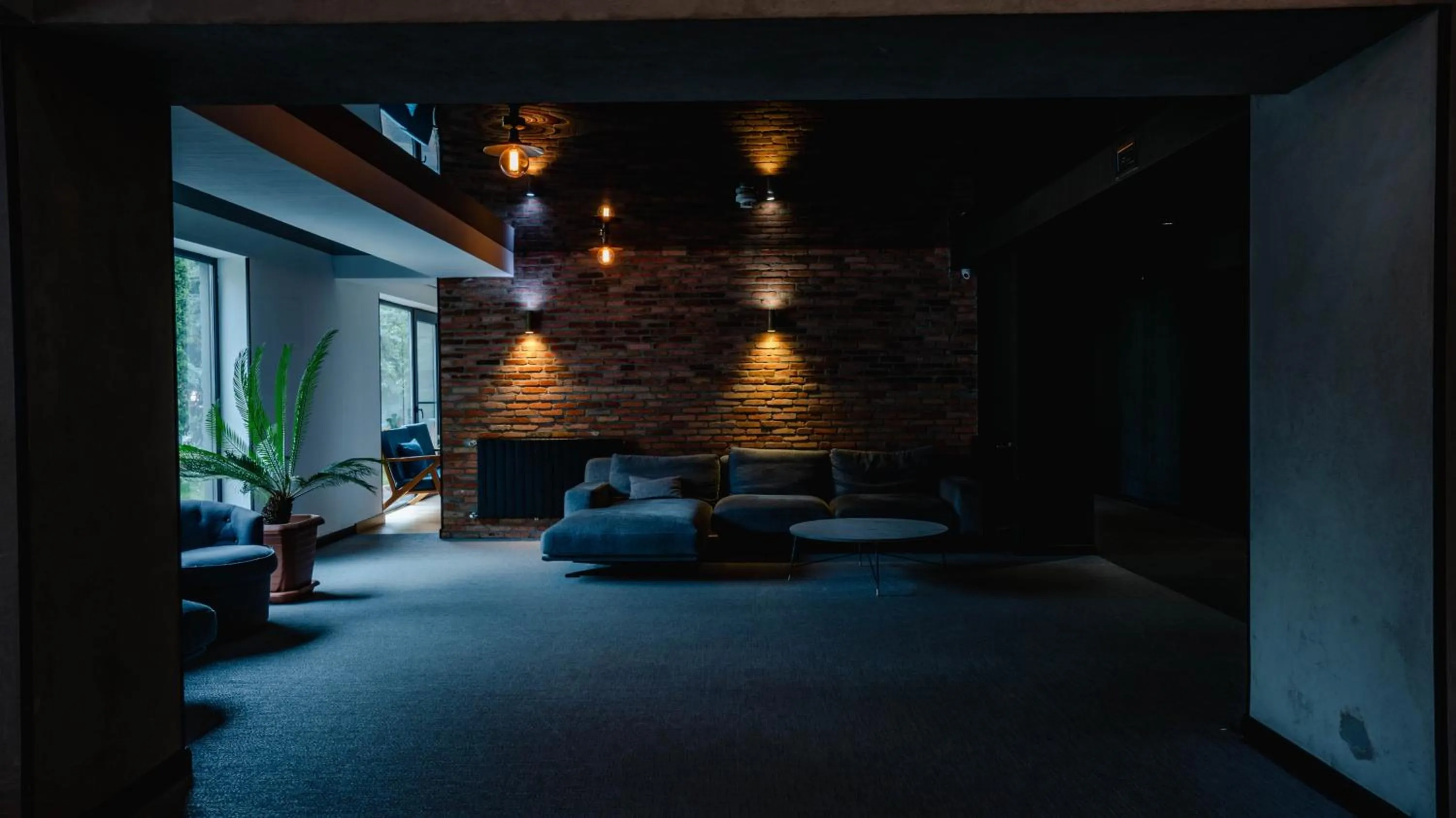 Seating area in Bakuriani Inn