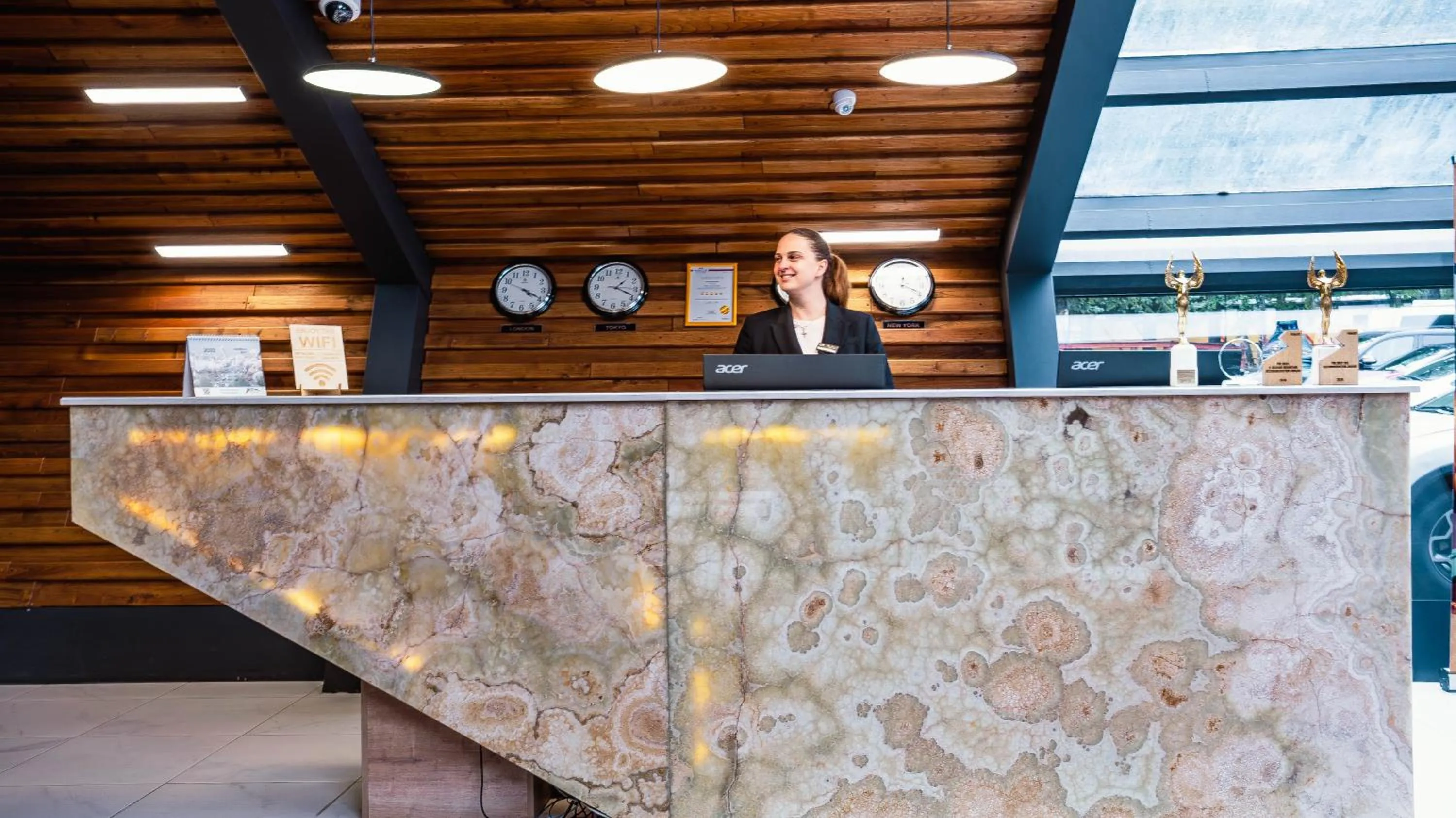 People in Bakuriani Inn