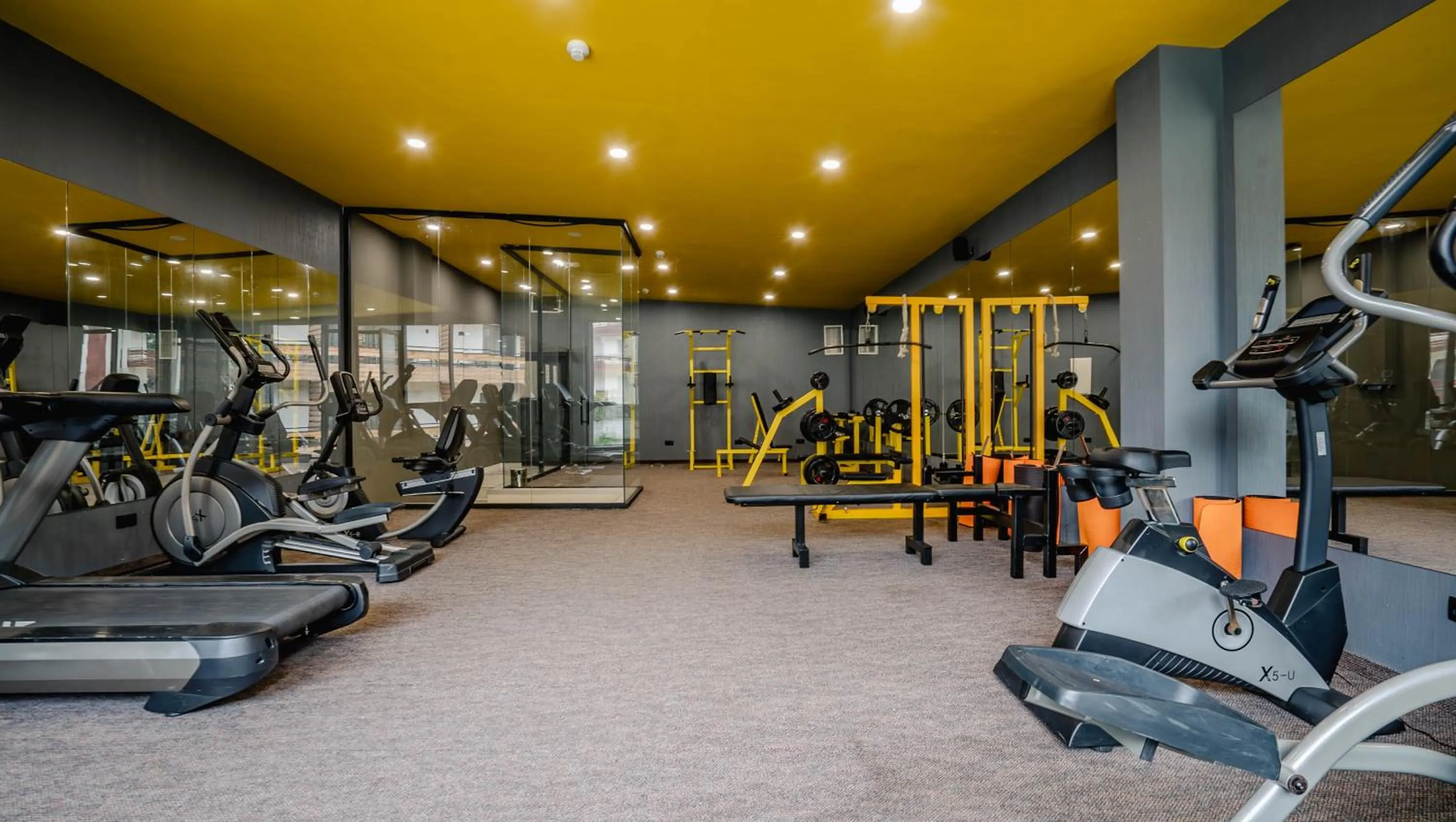 Fitness centre/facilities in Bakuriani Inn