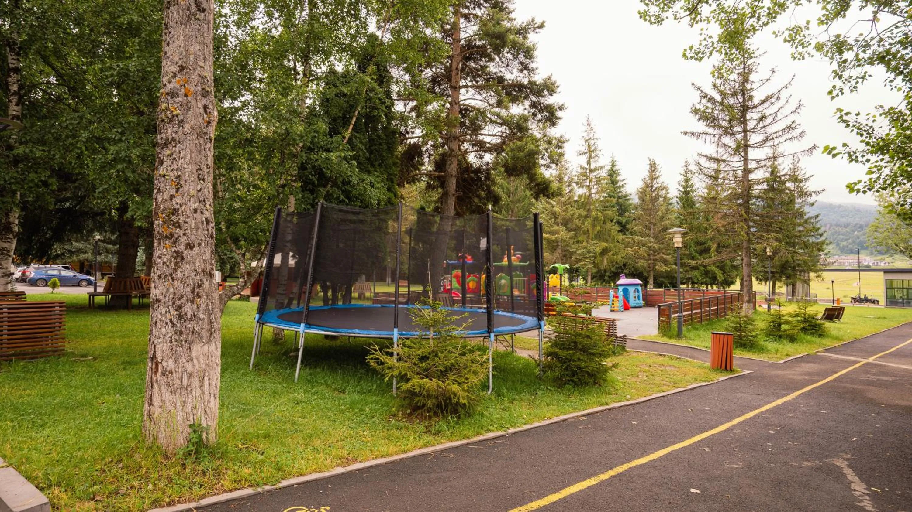 Garden in Bakuriani Inn