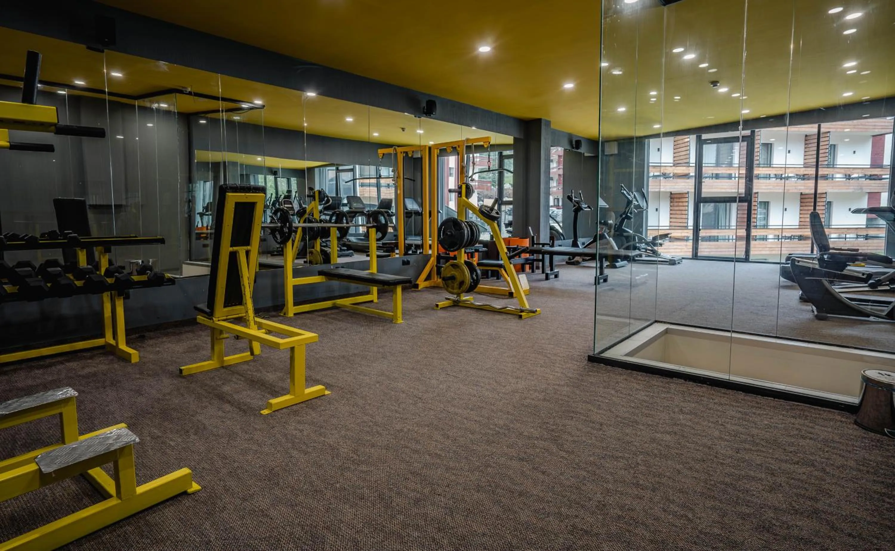 Fitness centre/facilities in Bakuriani Inn