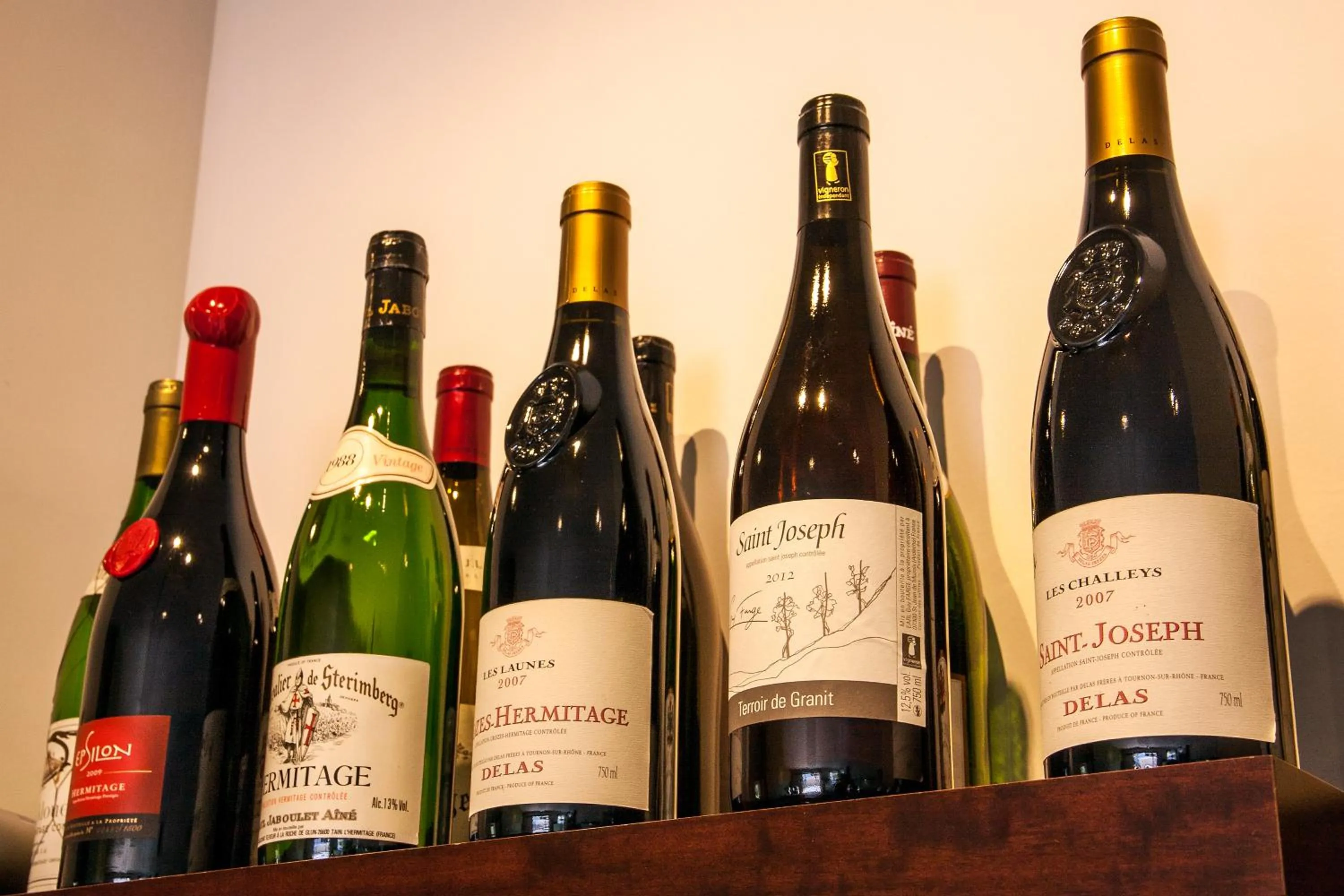 Alcoholic drinks in Hotel Les Amandiers