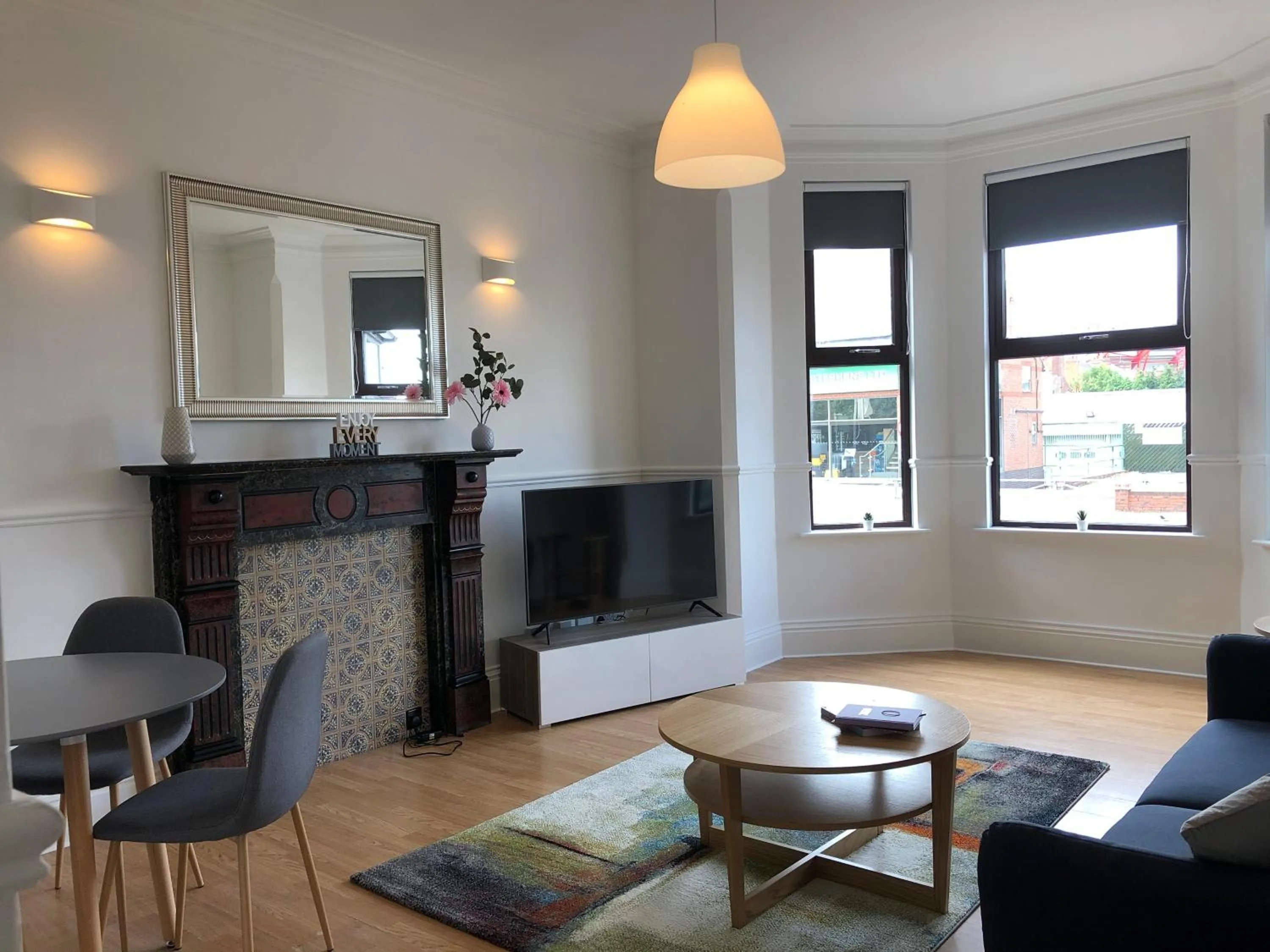 Living room in River Rooms Nottingham