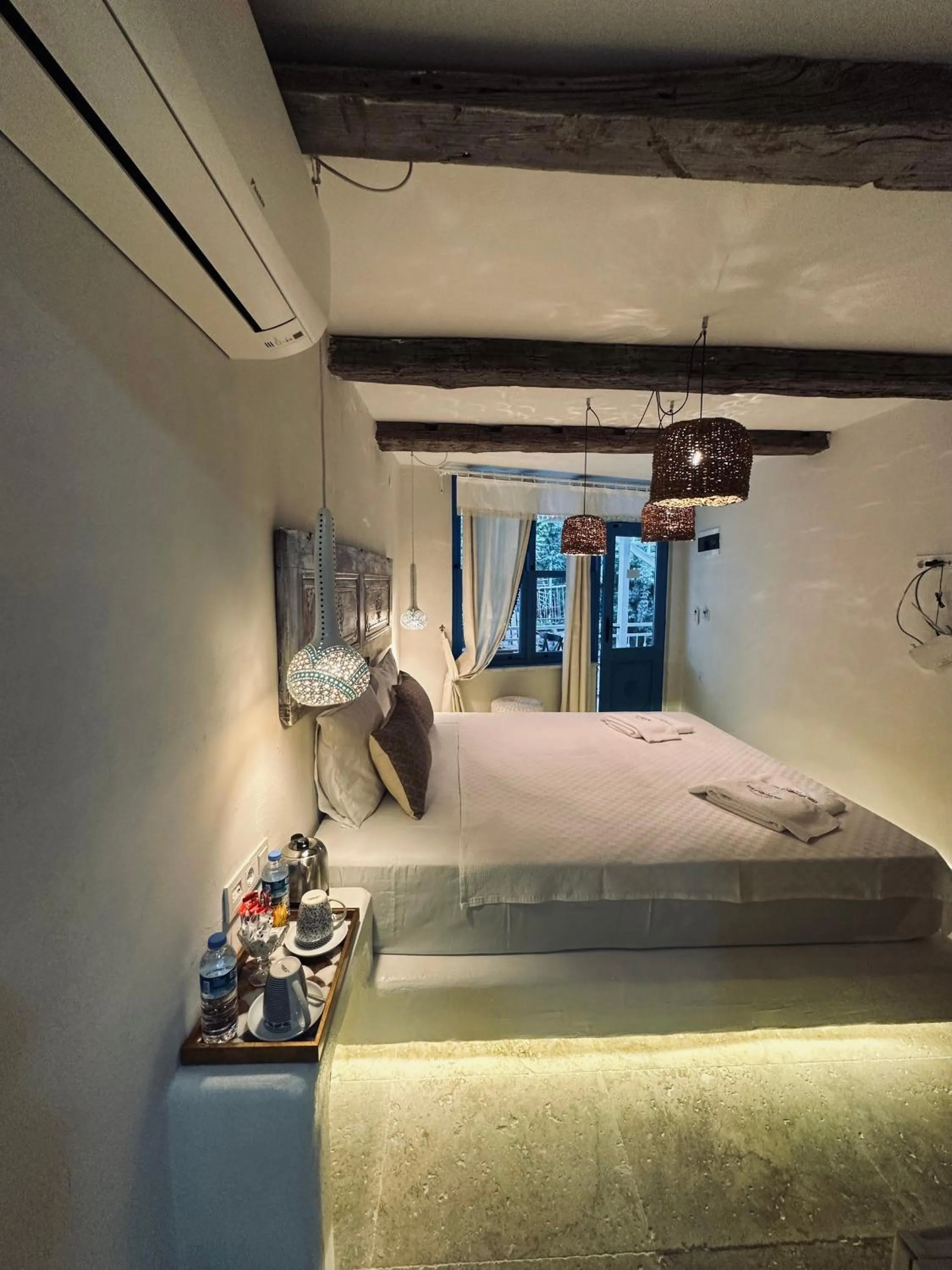 Bed in Lemon Villa Hotel