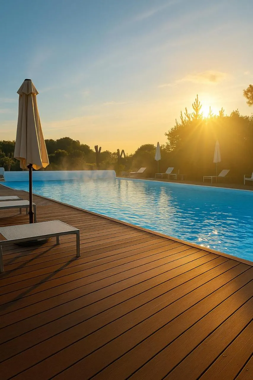Swimming pool in Le Galet Hotel & Spa