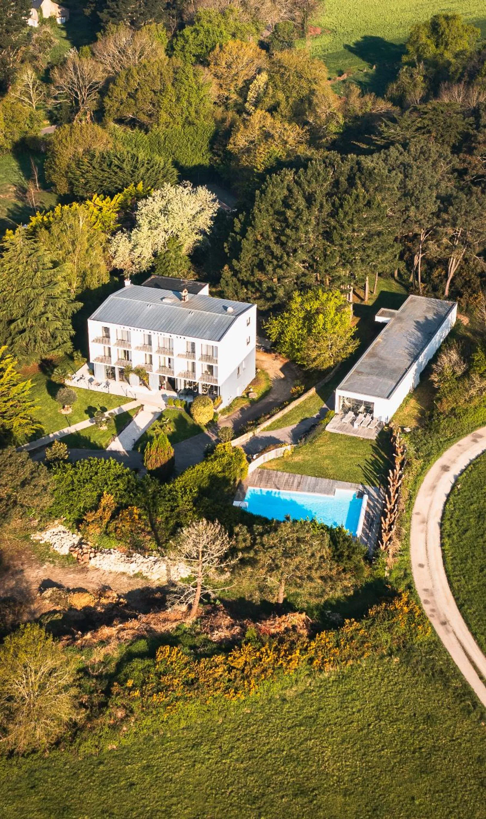 Bird's eye view in Le Galet Hotel & Spa