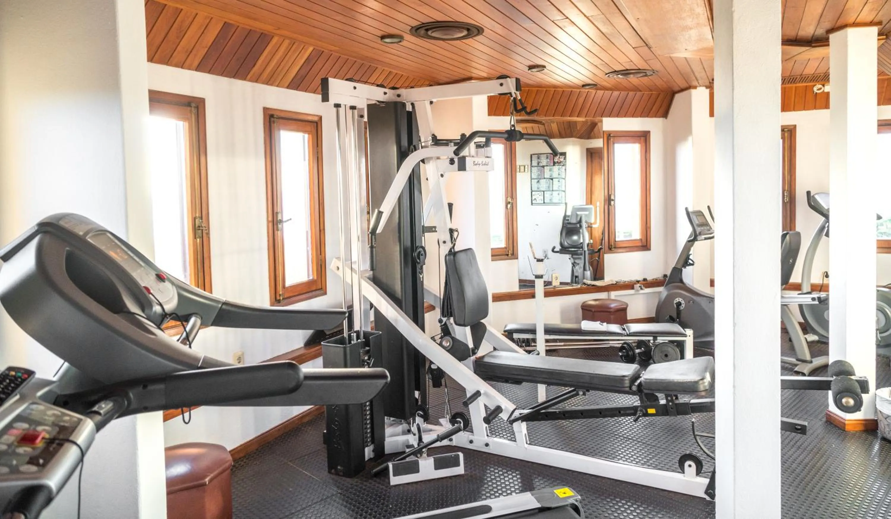 Fitness centre/facilities in Hotel L'Auberge
