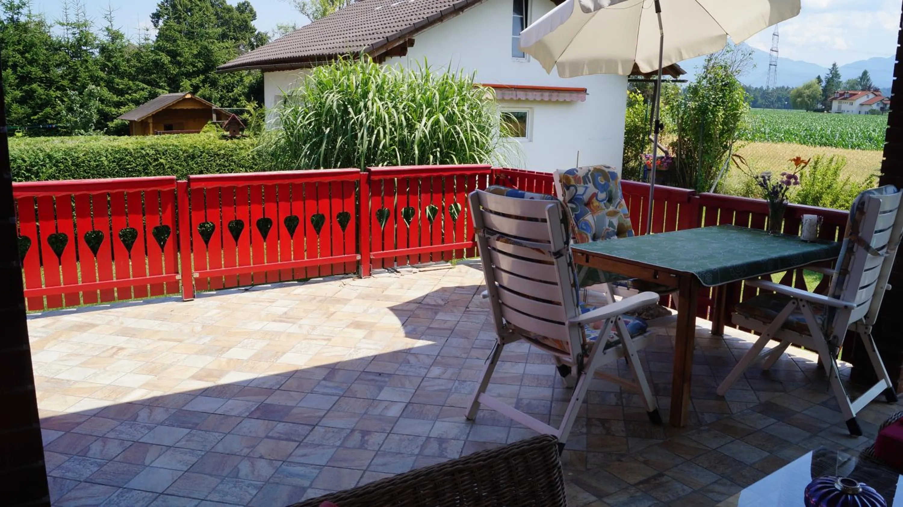 Garden in Landhaus Noreia