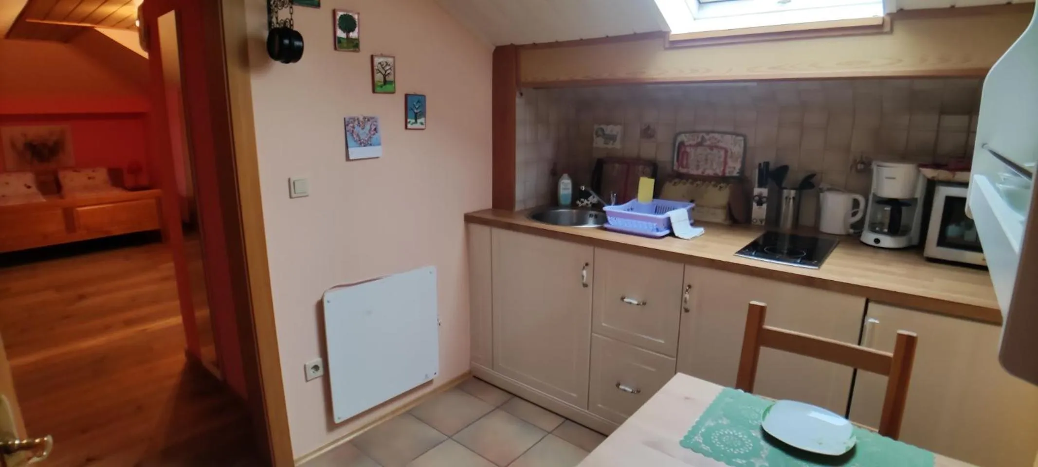 Kitchen or kitchenette in Landhaus Noreia