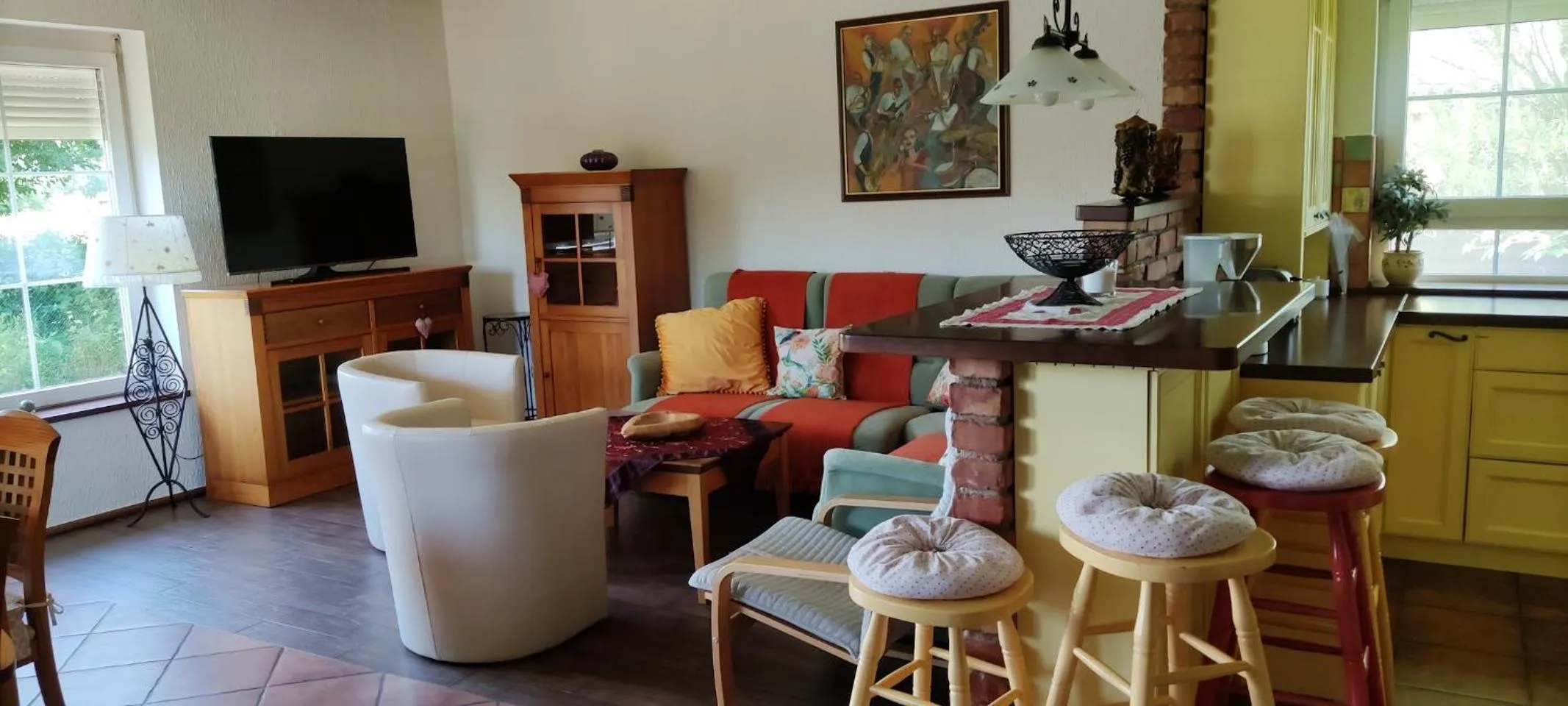 Living room in Landhaus Noreia