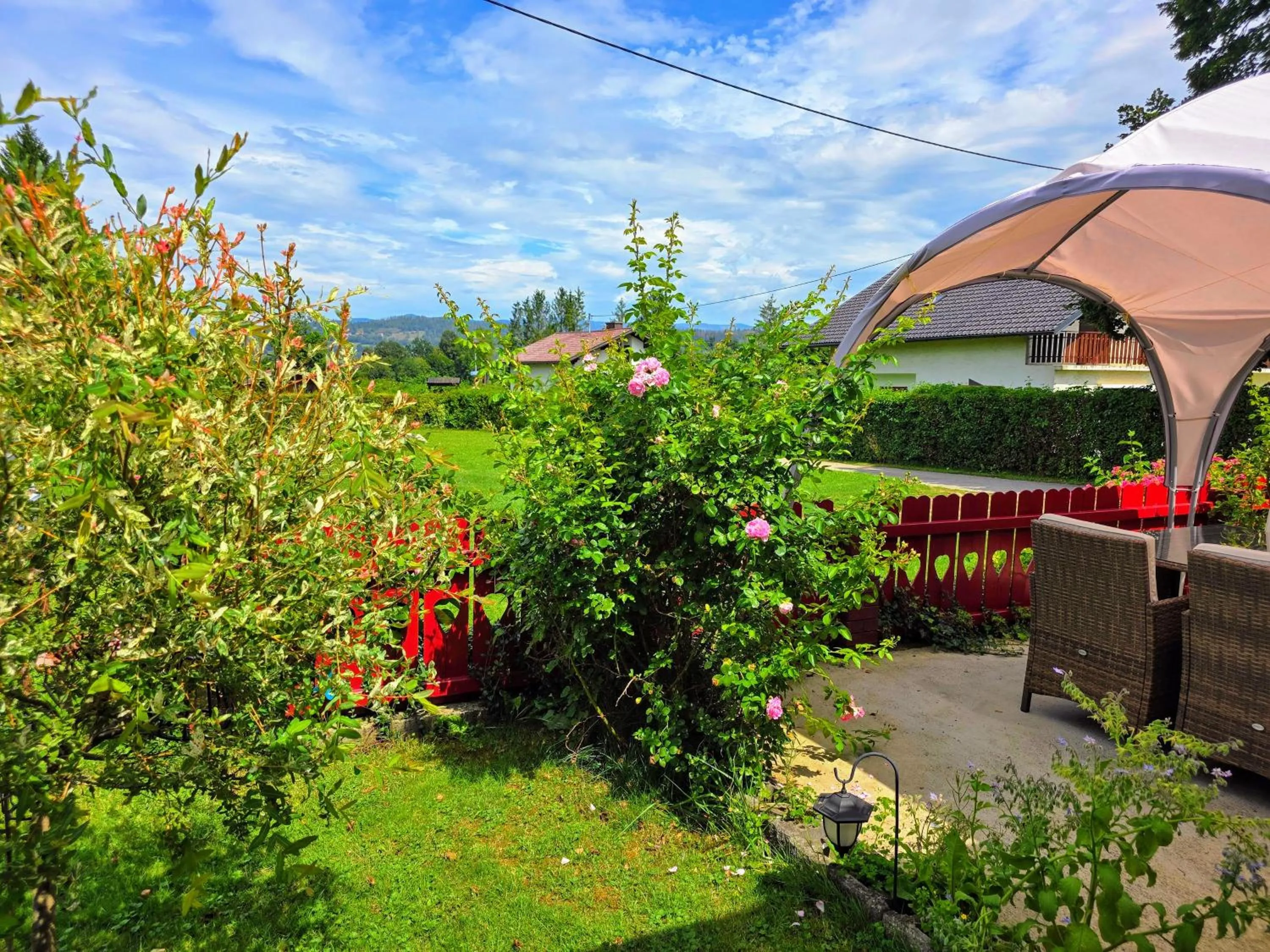 Garden in Landhaus Noreia