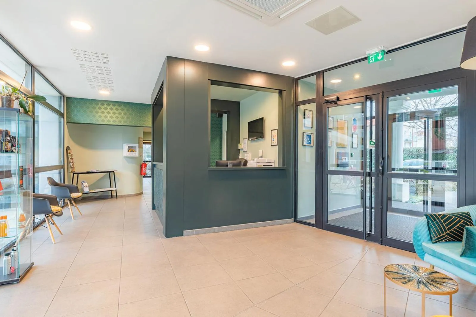 Lobby or reception in Appart'City Confort Toulouse Purpan