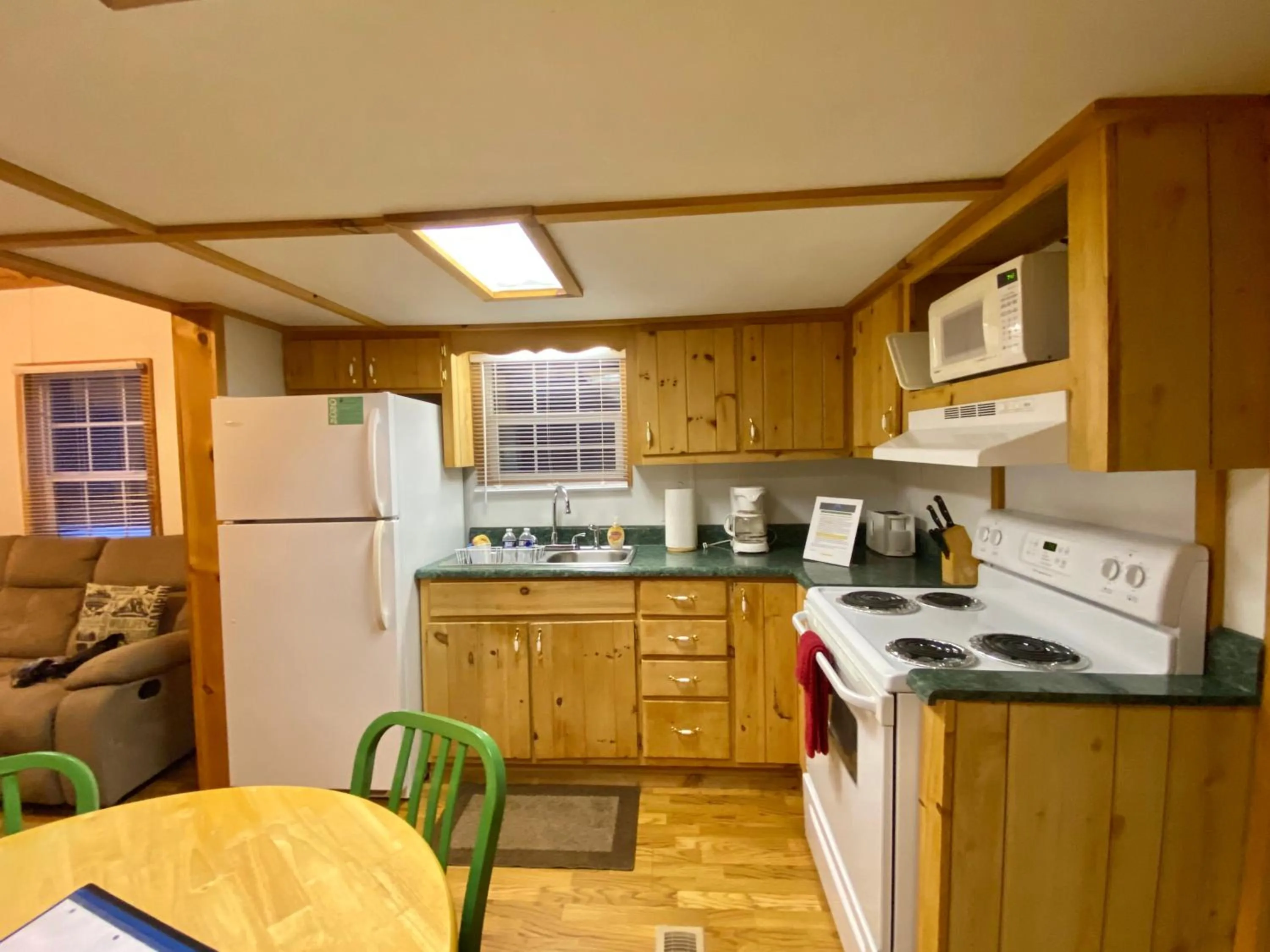 Kitchen or kitchenette in Maggie Valley Cabin Rentals