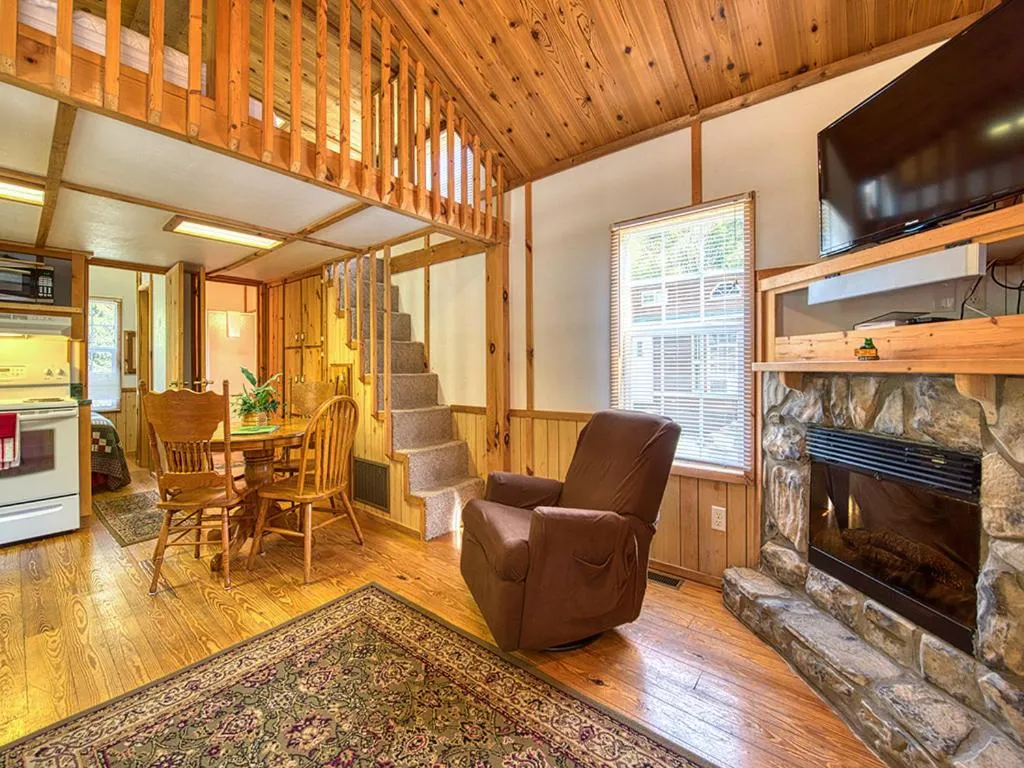 Bedroom in Maggie Valley Cabin Rentals