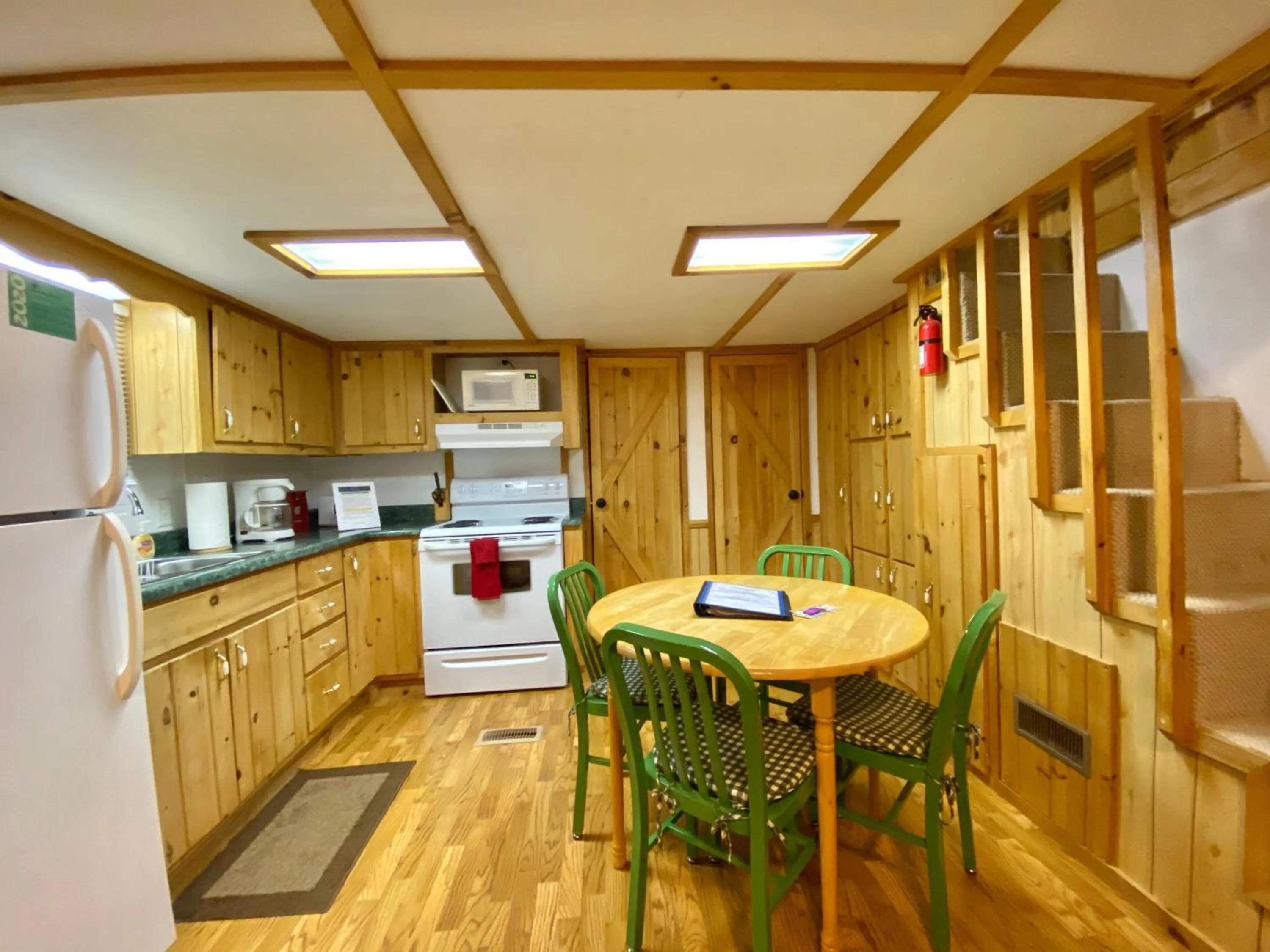 Kitchen or kitchenette in Maggie Valley Cabin Rentals