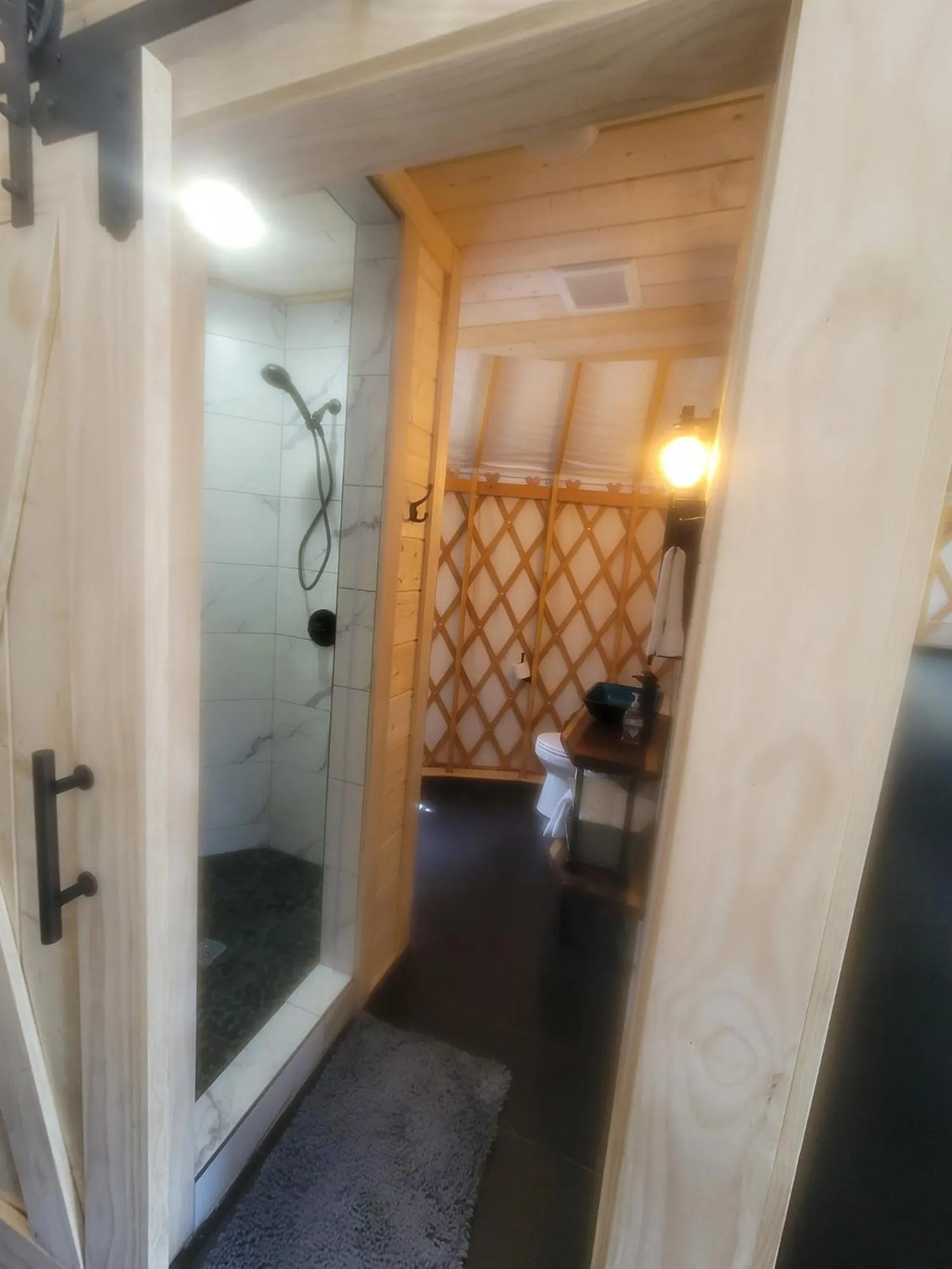 Bathroom in Maggie Valley Cabin Rentals