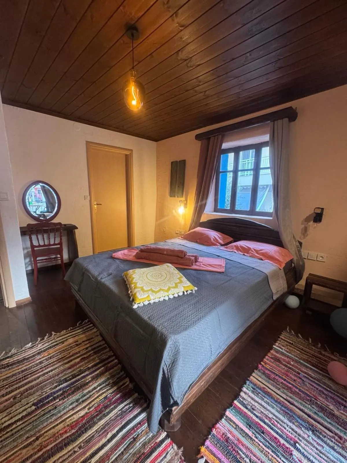 Deluxe Double Room with Balcony - single occupancy in Kallisto Traditional Guesthouse