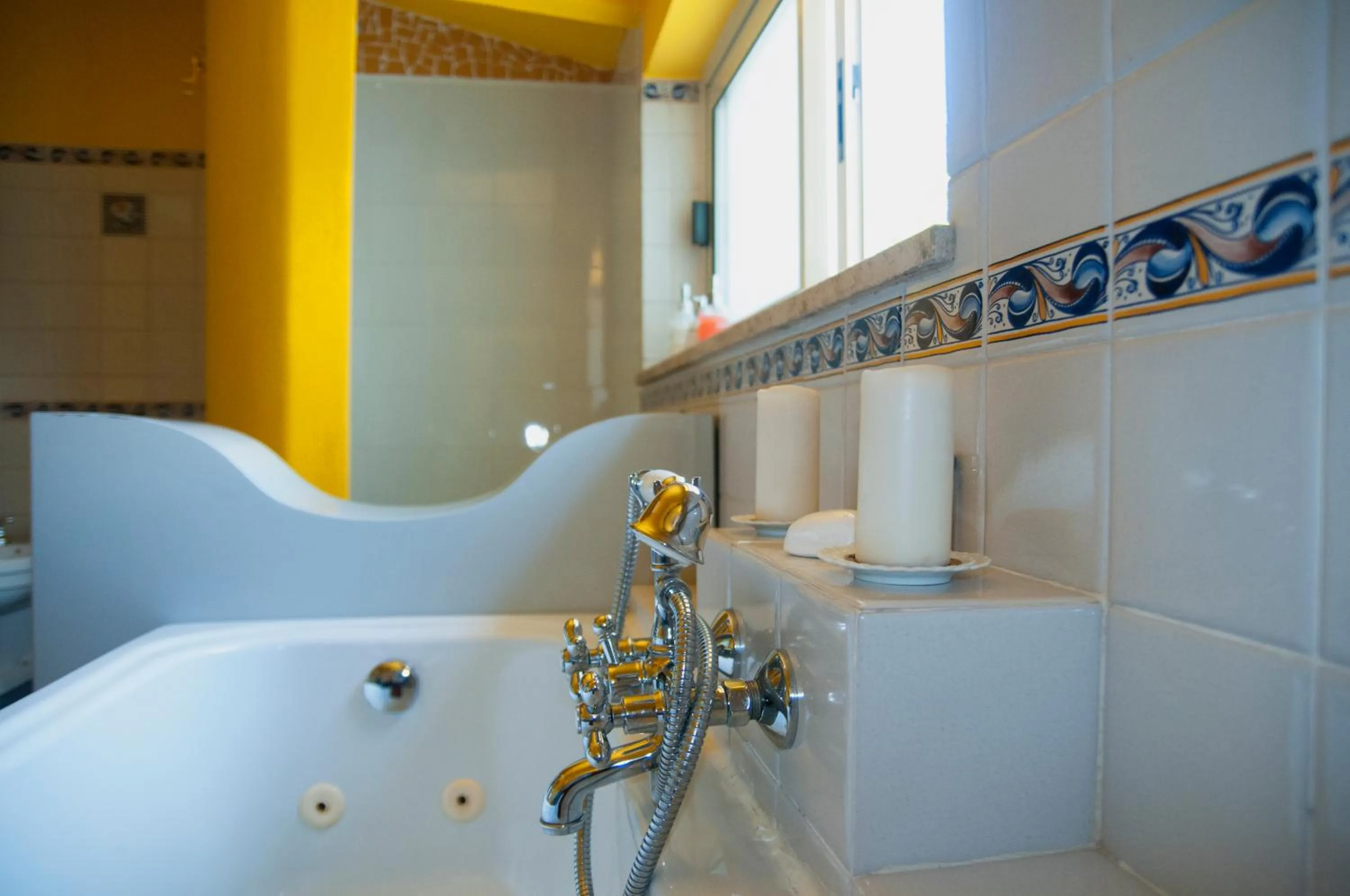 Shower in B&B La Villa