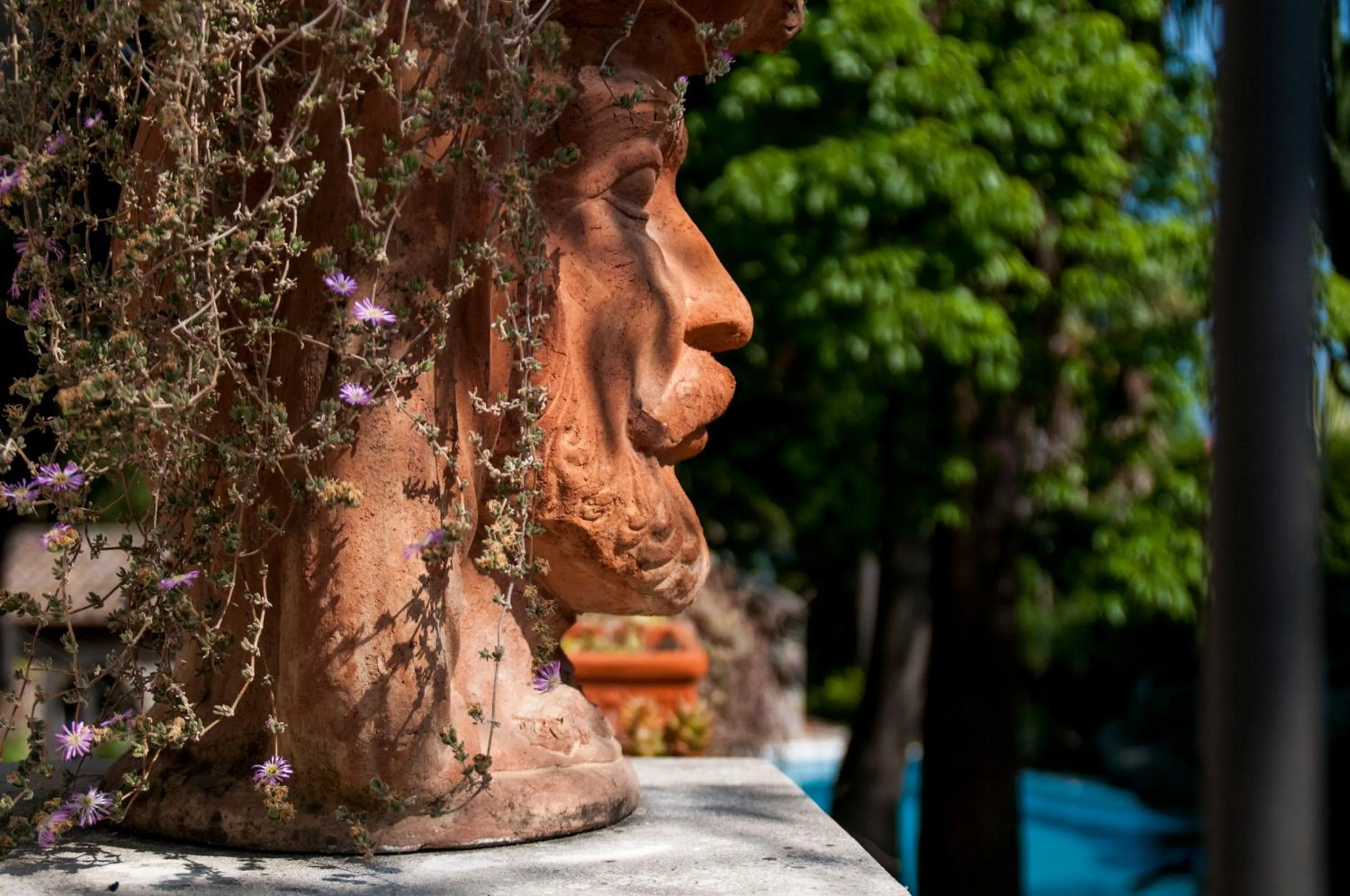 Decorative detail in B&B La Villa