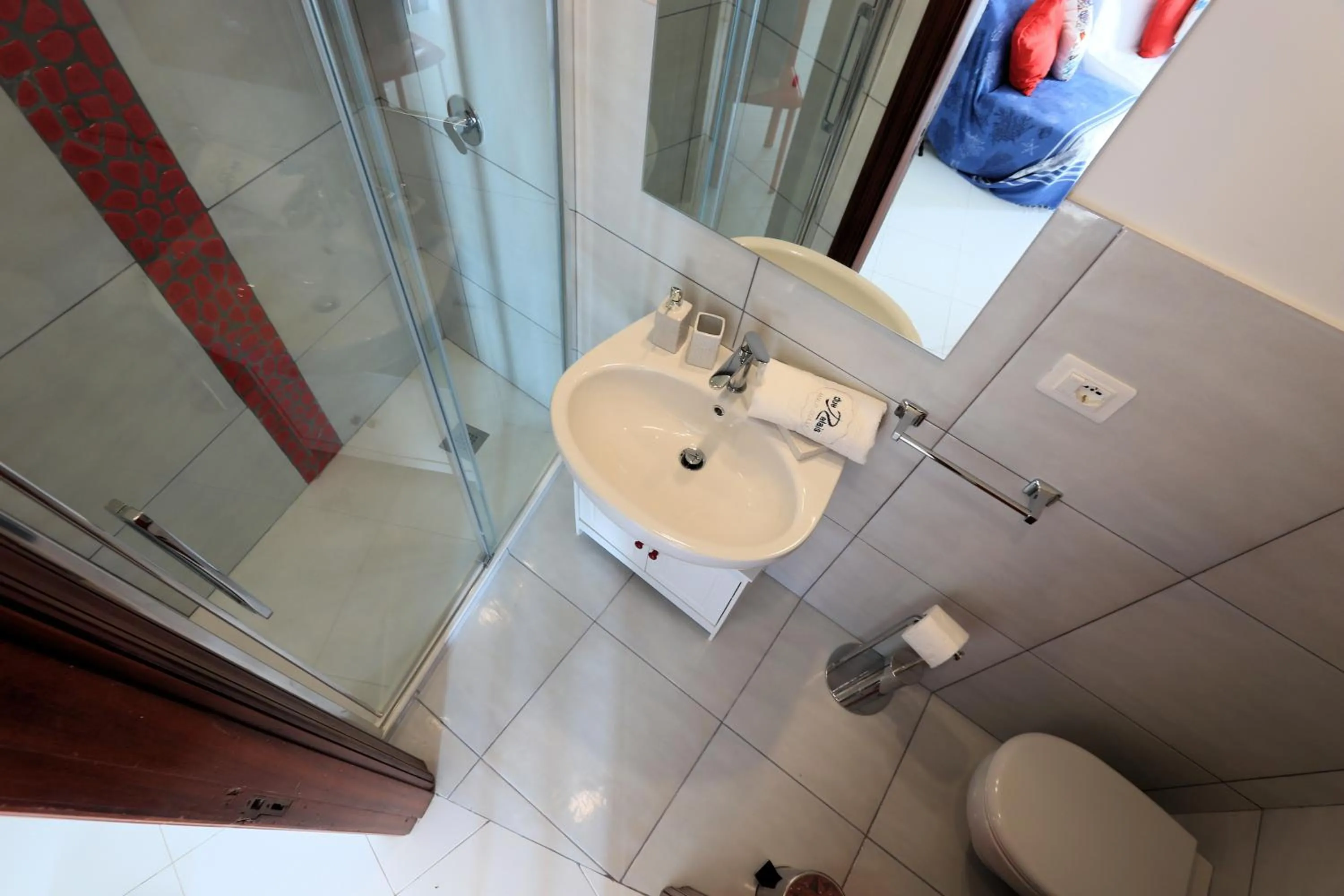 Bathroom in Due Relais - Panoramic Sea View Suites