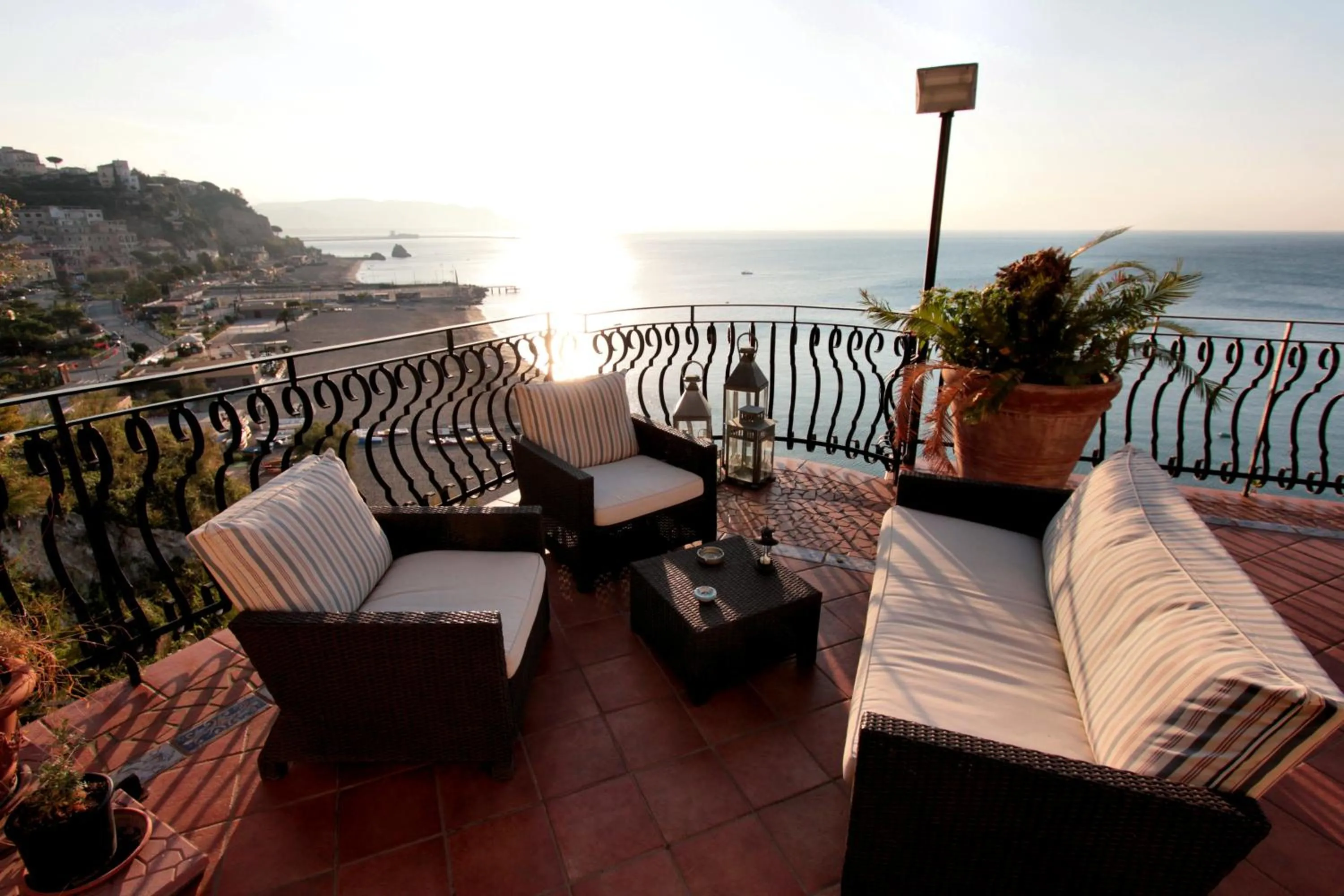 Balcony/Terrace in Due Relais - Panoramic Sea View Suites