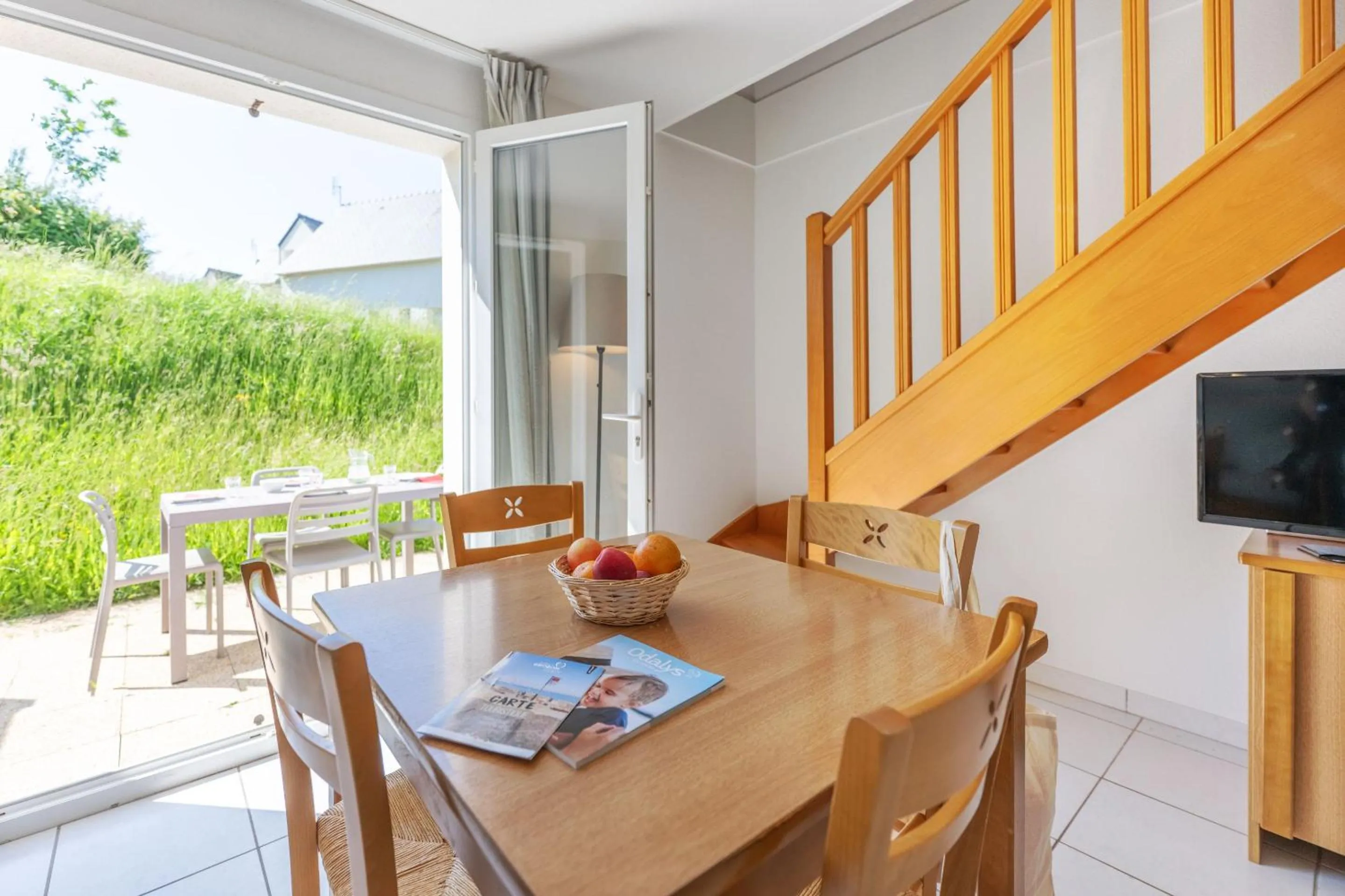 Dining area in Résidence Odalys Horizon Morgat