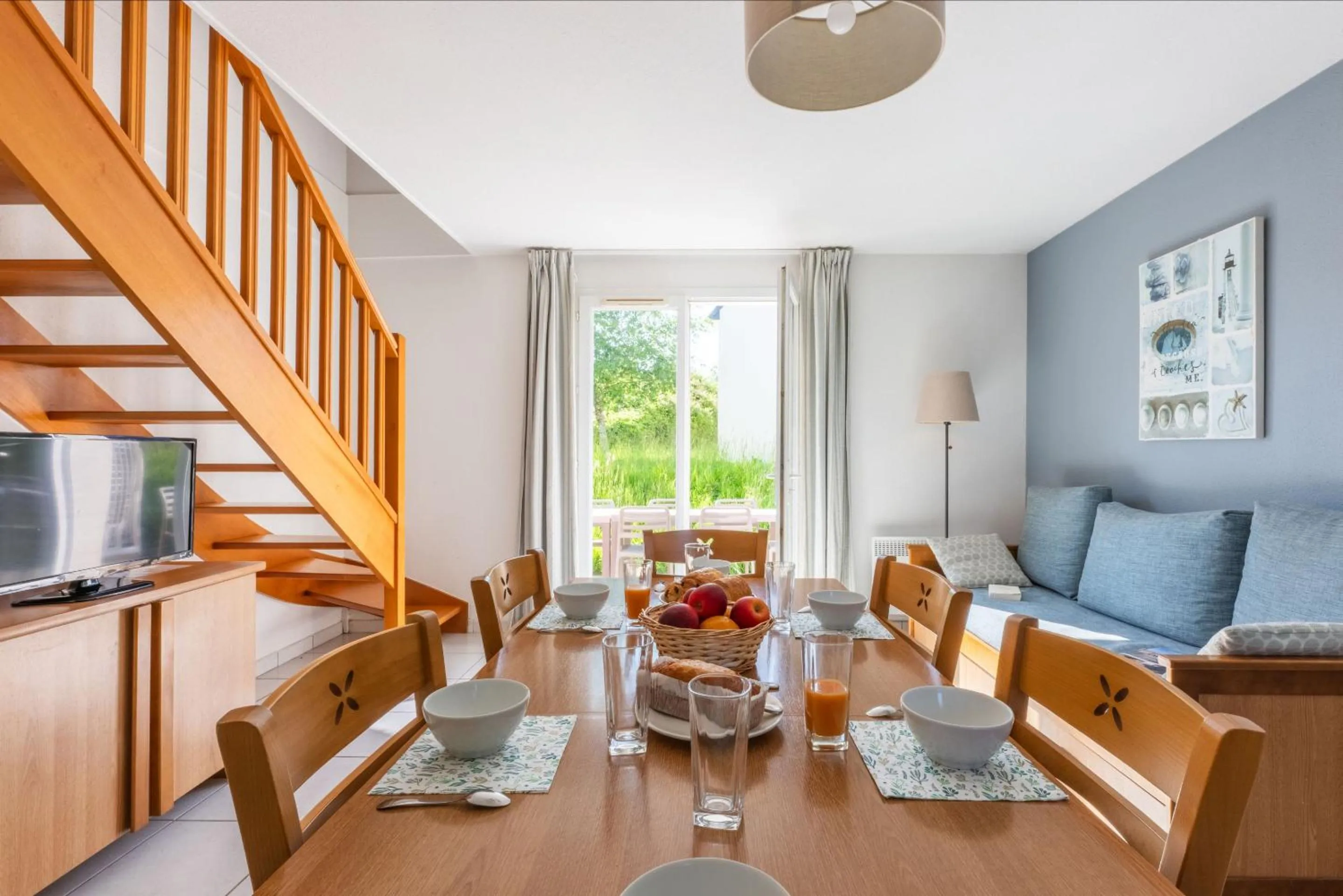 Dining area in Résidence Odalys Horizon Morgat