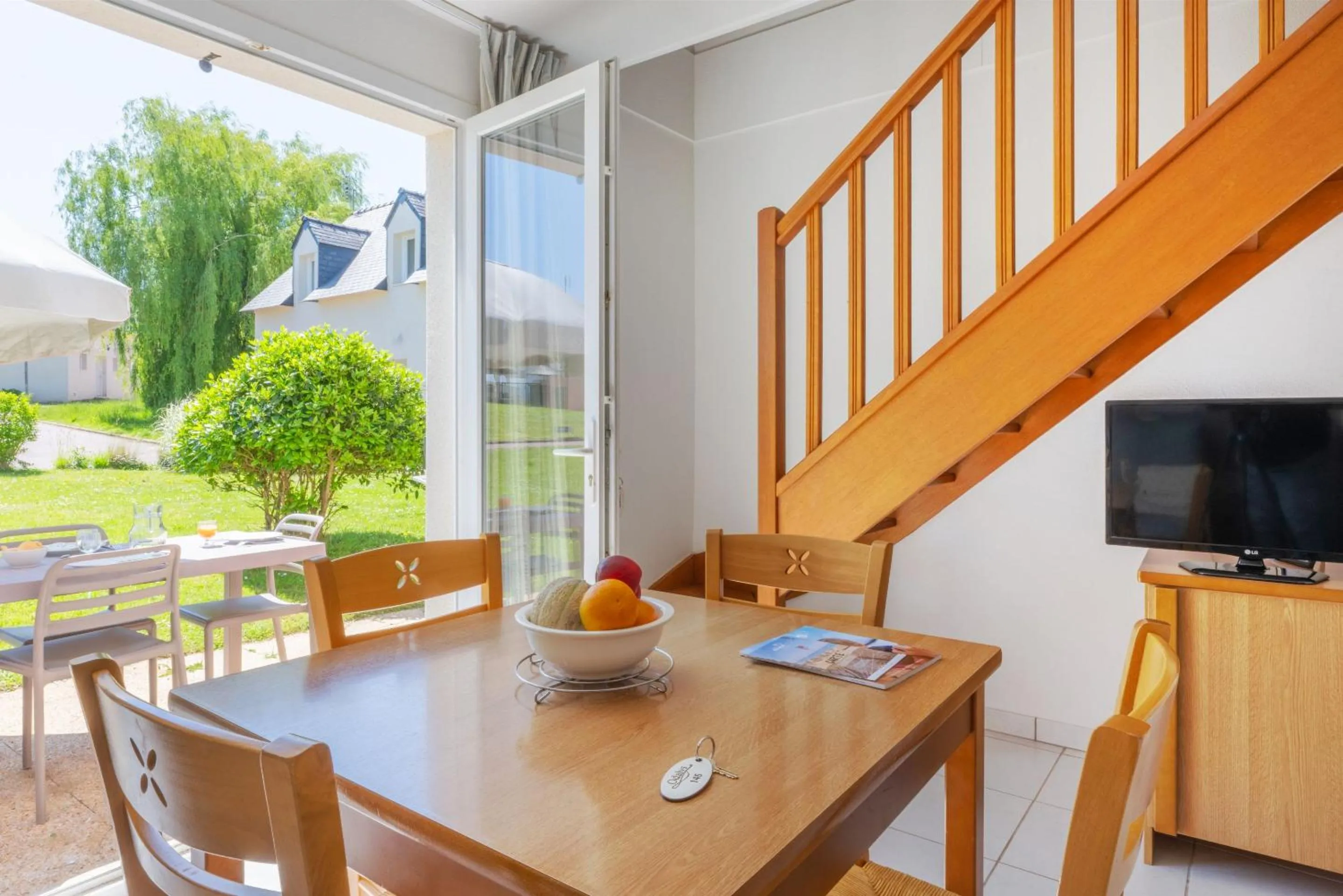 Dining area in Résidence Odalys Horizon Morgat