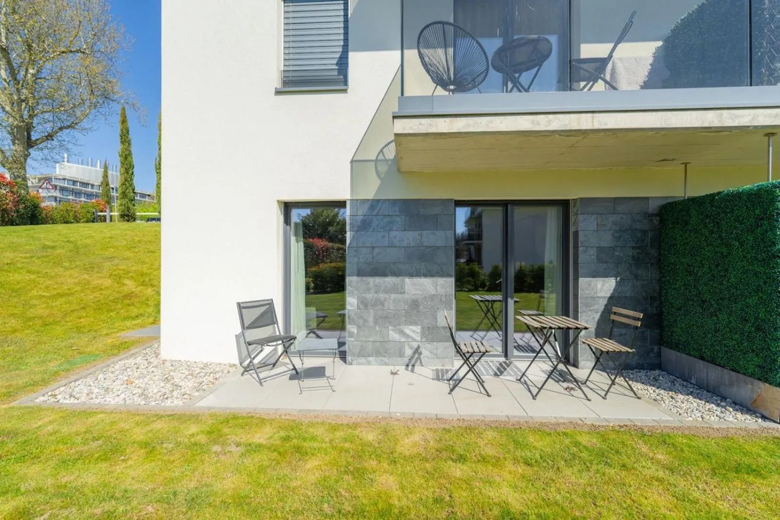 Balcony/Terrace in Attica Résidences, Lausanne