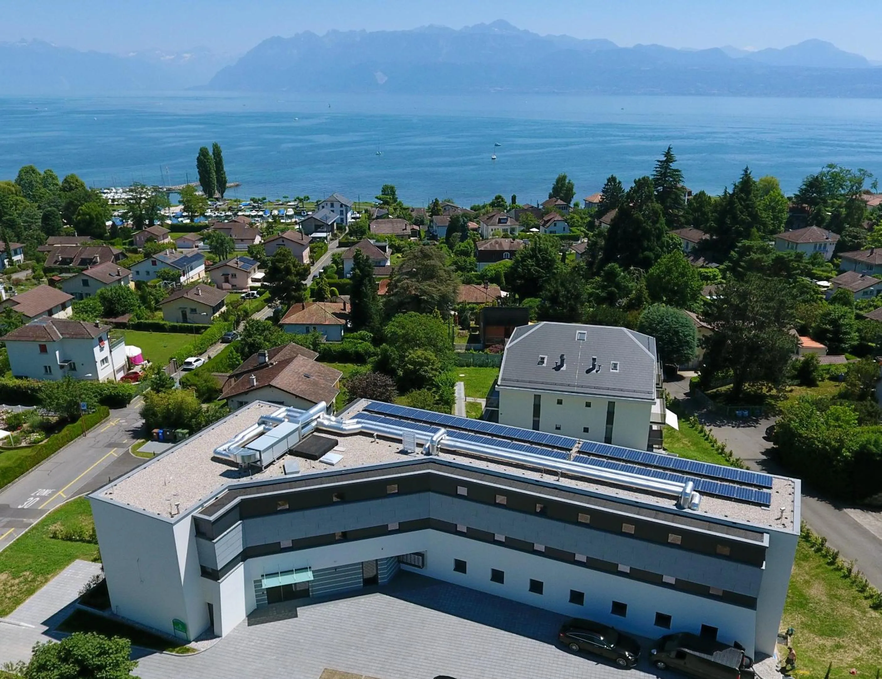 Property building in Attica Résidences, Lausanne