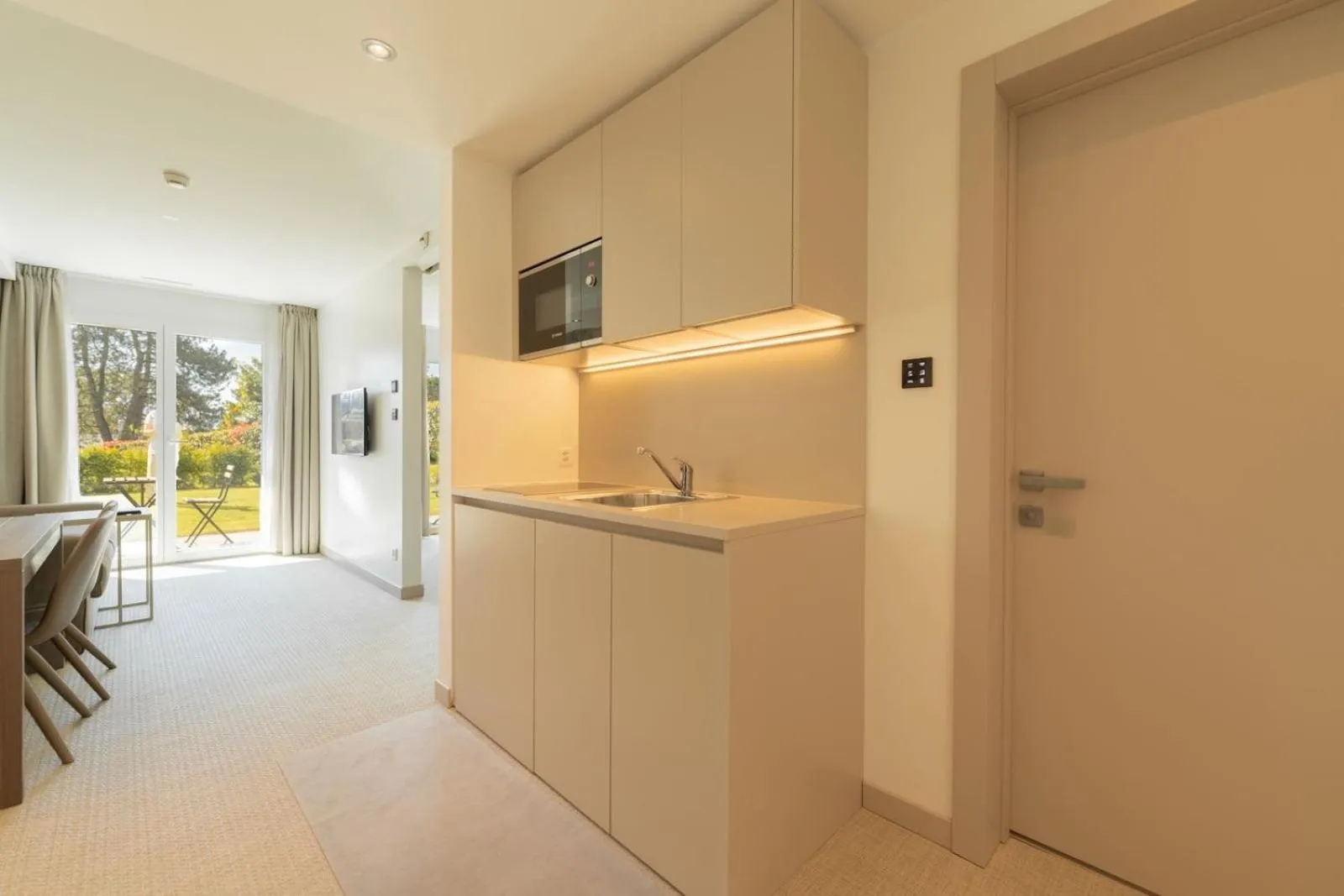 Kitchen or kitchenette in Attica Résidences, Lausanne