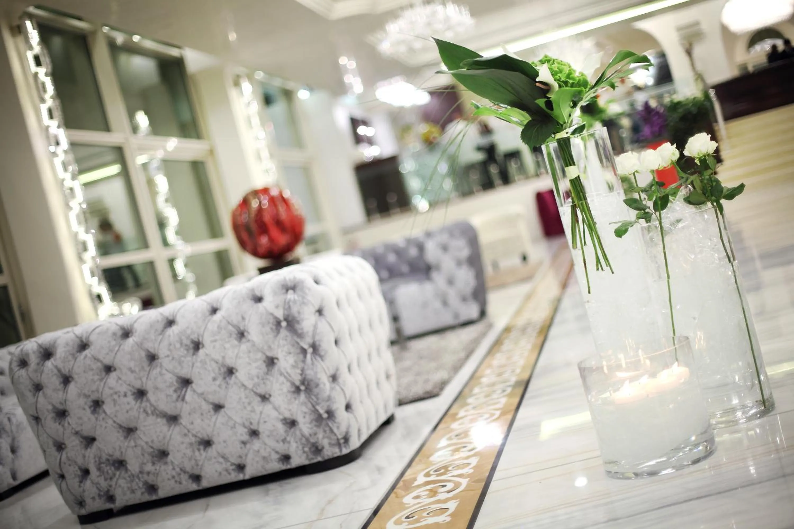 Lobby or reception in Grand Hotel Da Vinci