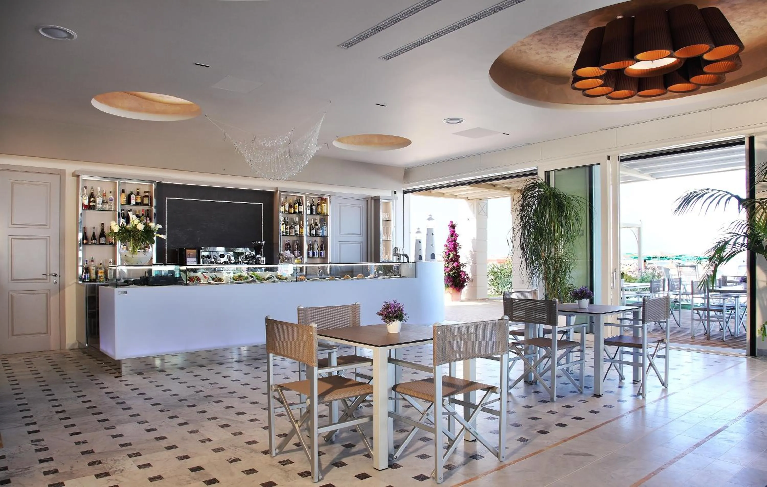 Restaurant/places to eat in Grand Hotel Da Vinci