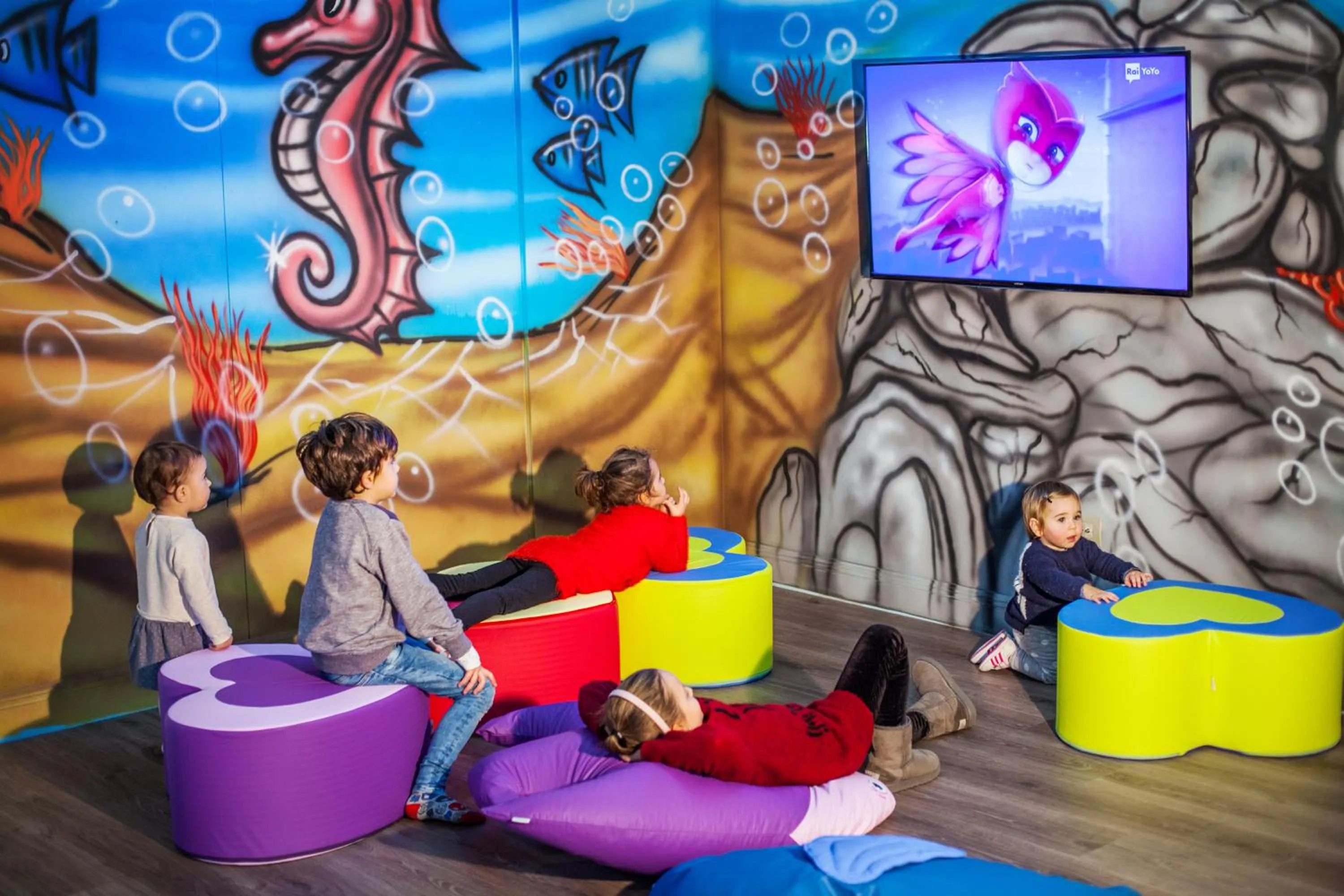 Kids's club in Grand Hotel Da Vinci