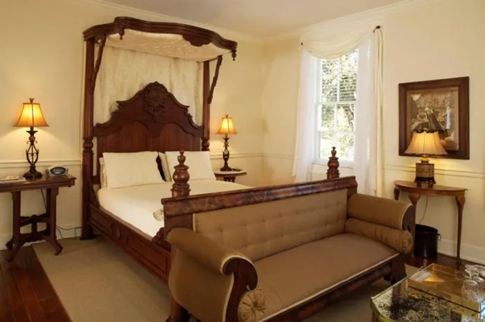 Bed in The Burn Bed and Breakfast