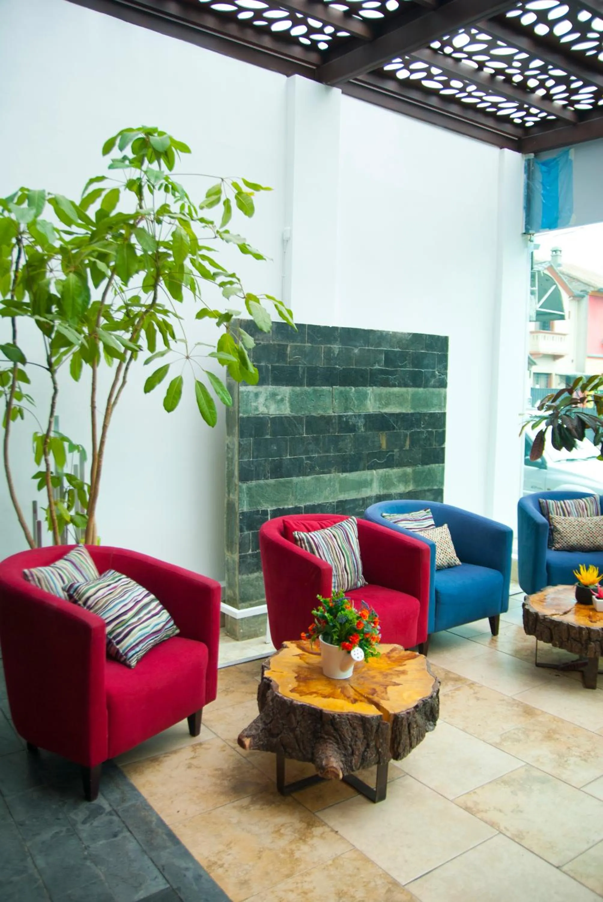 Living room in Embassy Quito