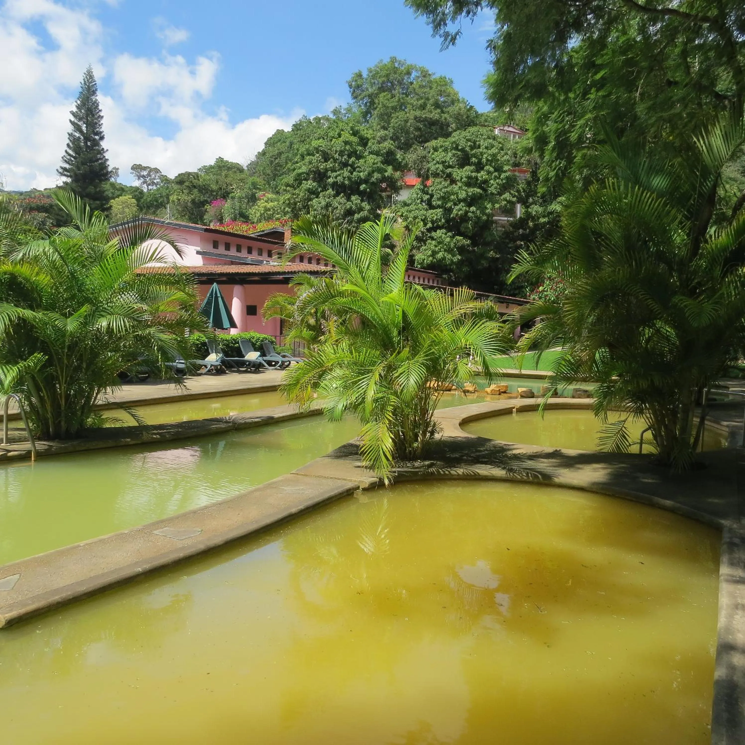 Hot Spring Bath in Hotel Agua Blanca