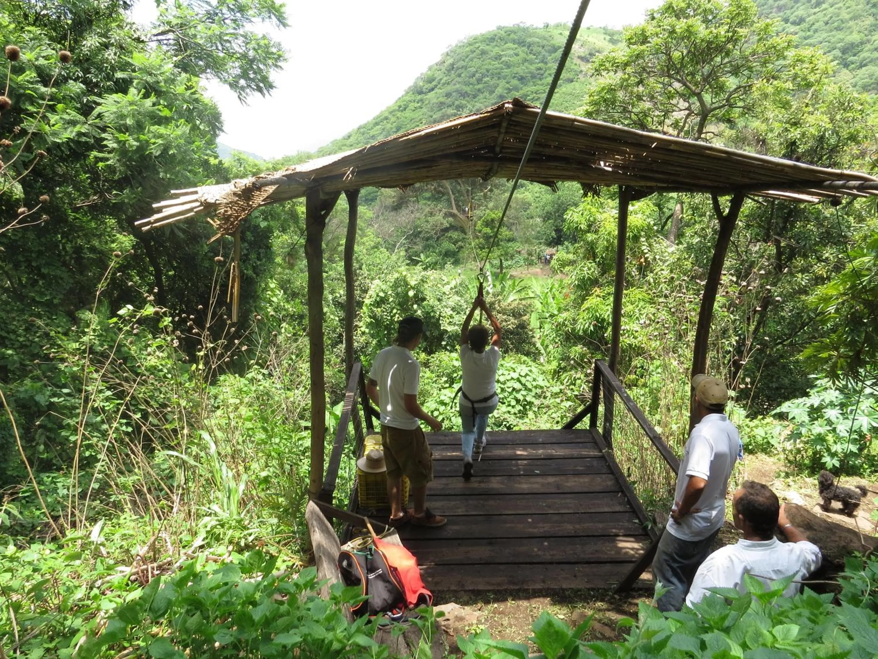Bird's eye view in Hotel Agua Blanca