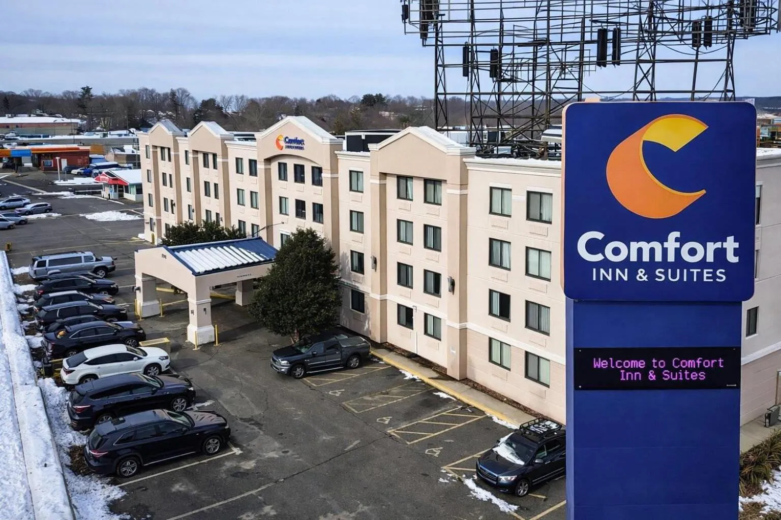 Property building in Comfort Inn & Suites Meriden East