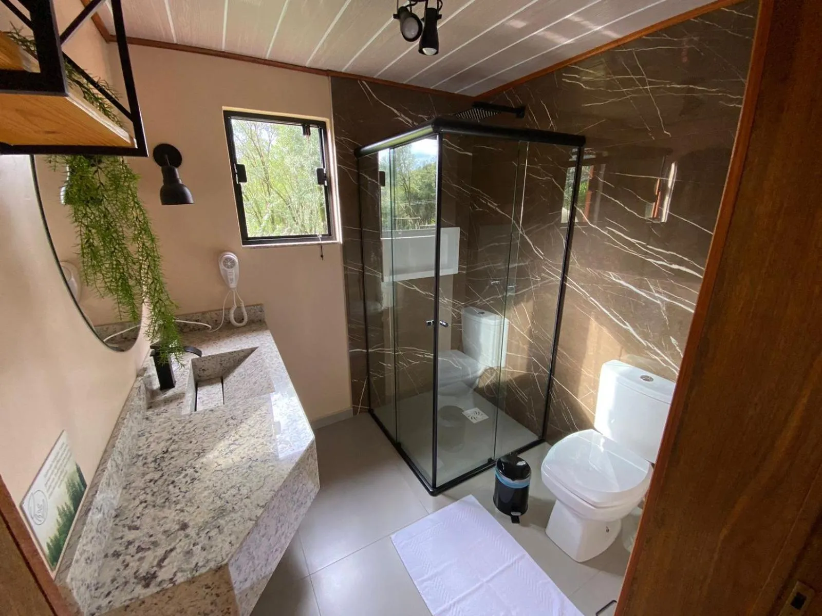 Shower in Pousada Maibe Amanhecer na Serra