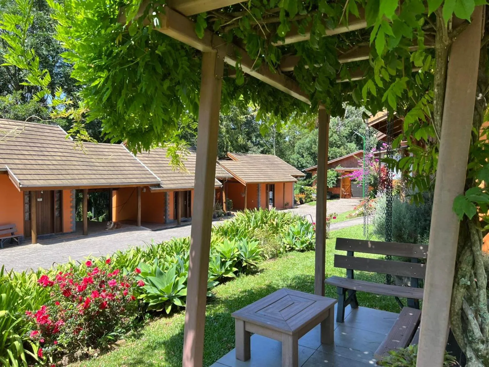 Garden in Pousada Maibe Amanhecer na Serra