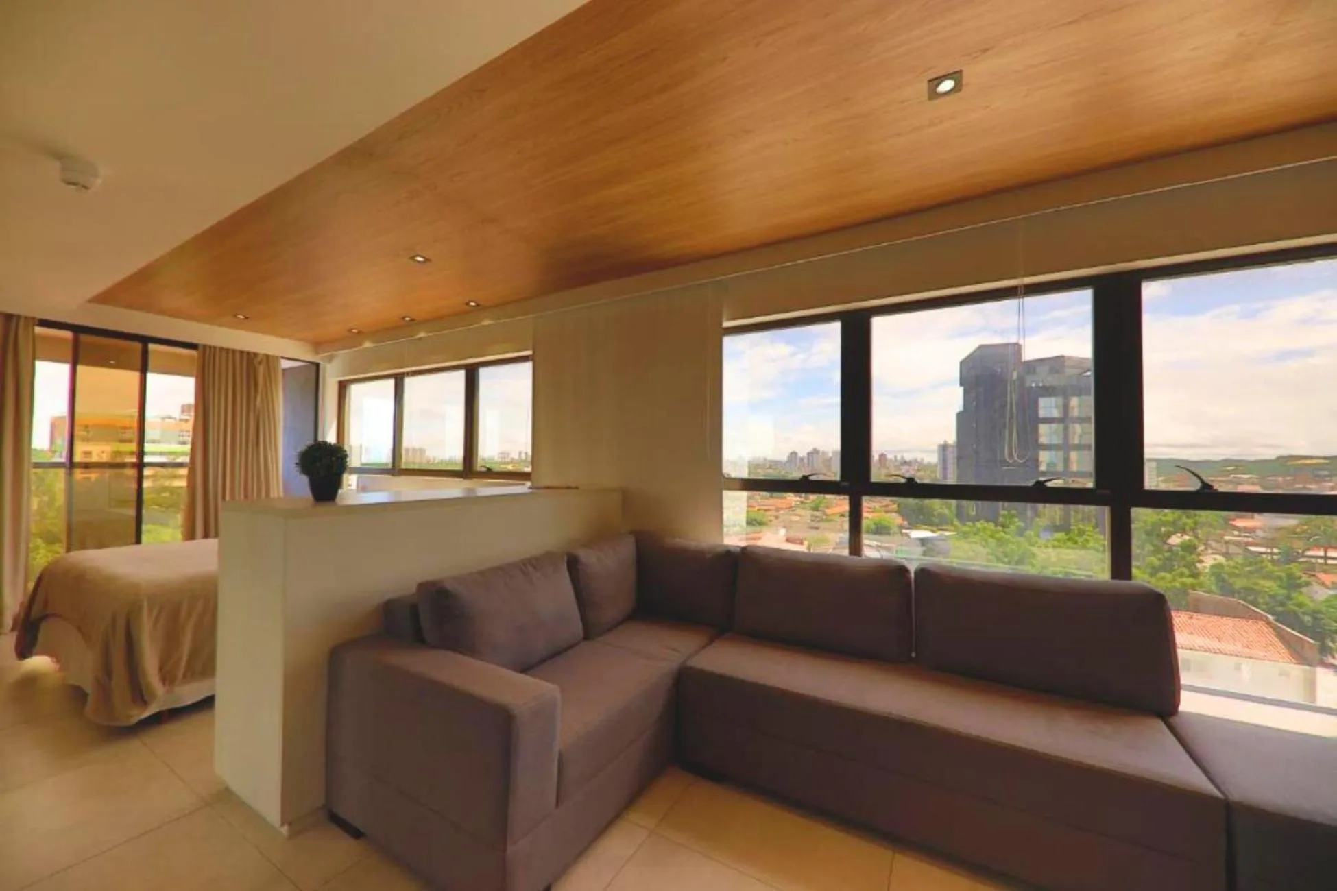 Living room in Reserva Madero Loft Natal Hotel