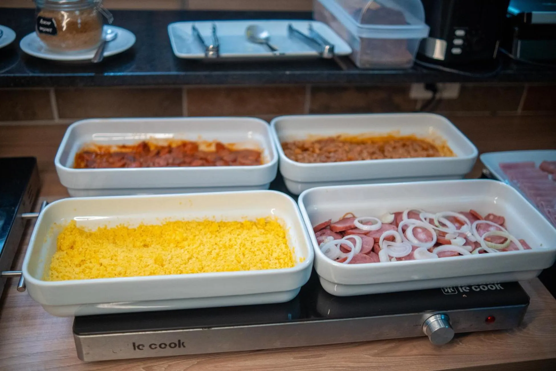 Continental breakfast in Reserva Madero Loft Natal Hotel